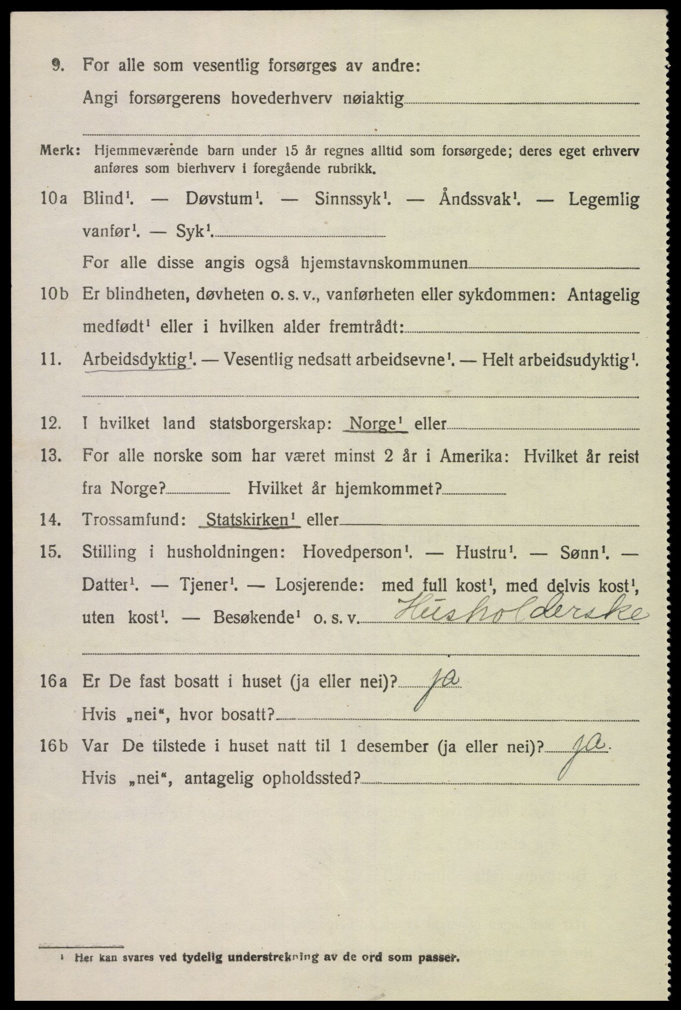 SAK, Folketelling 1920 for 1017 Greipstad herred, 1920, s. 1537