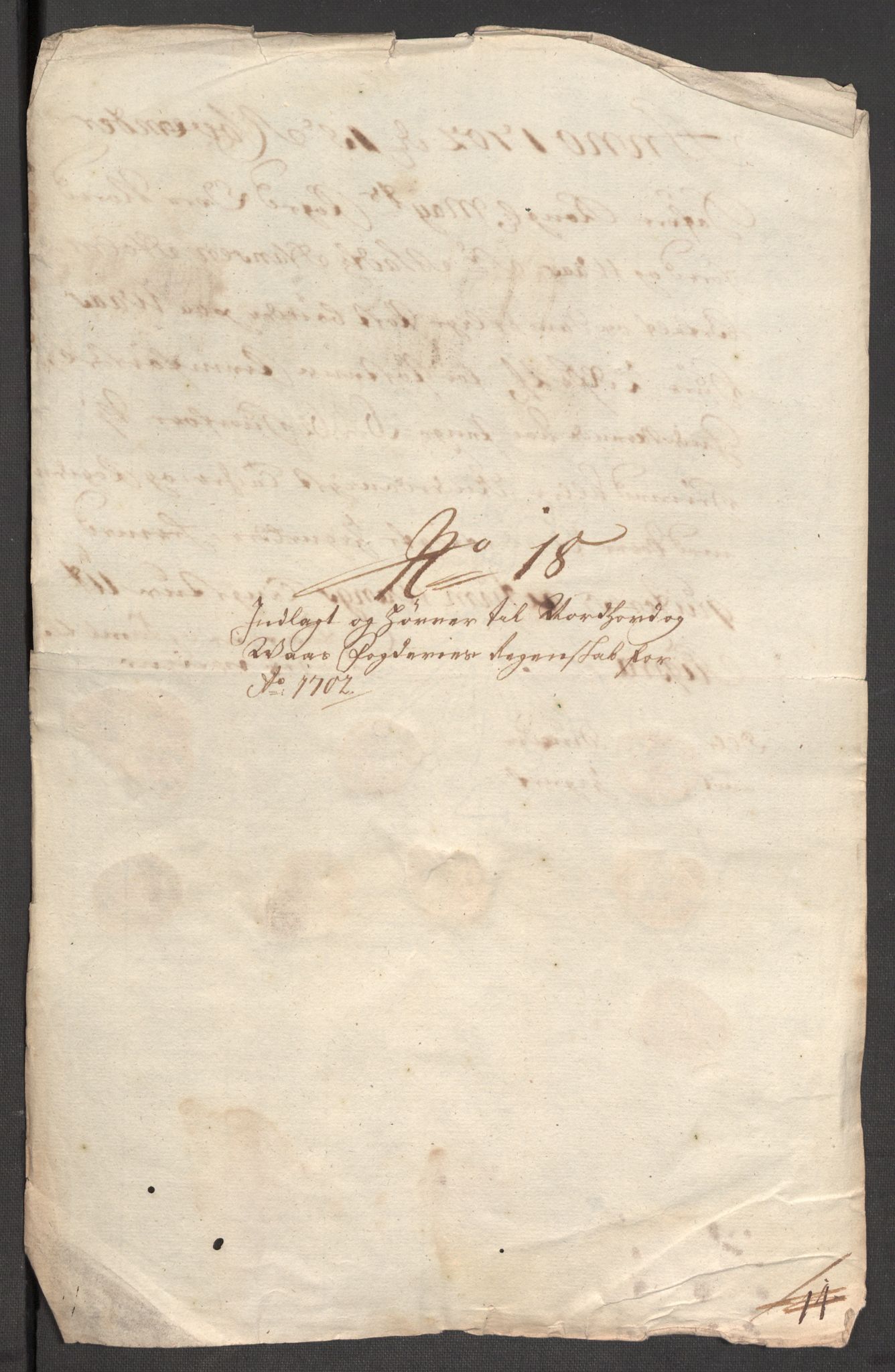 Rentekammeret inntil 1814, Reviderte regnskaper, Fogderegnskap, RA/EA-4092/R51/L3186: Fogderegnskap Nordhordland og Voss, 1702-1703, s. 157