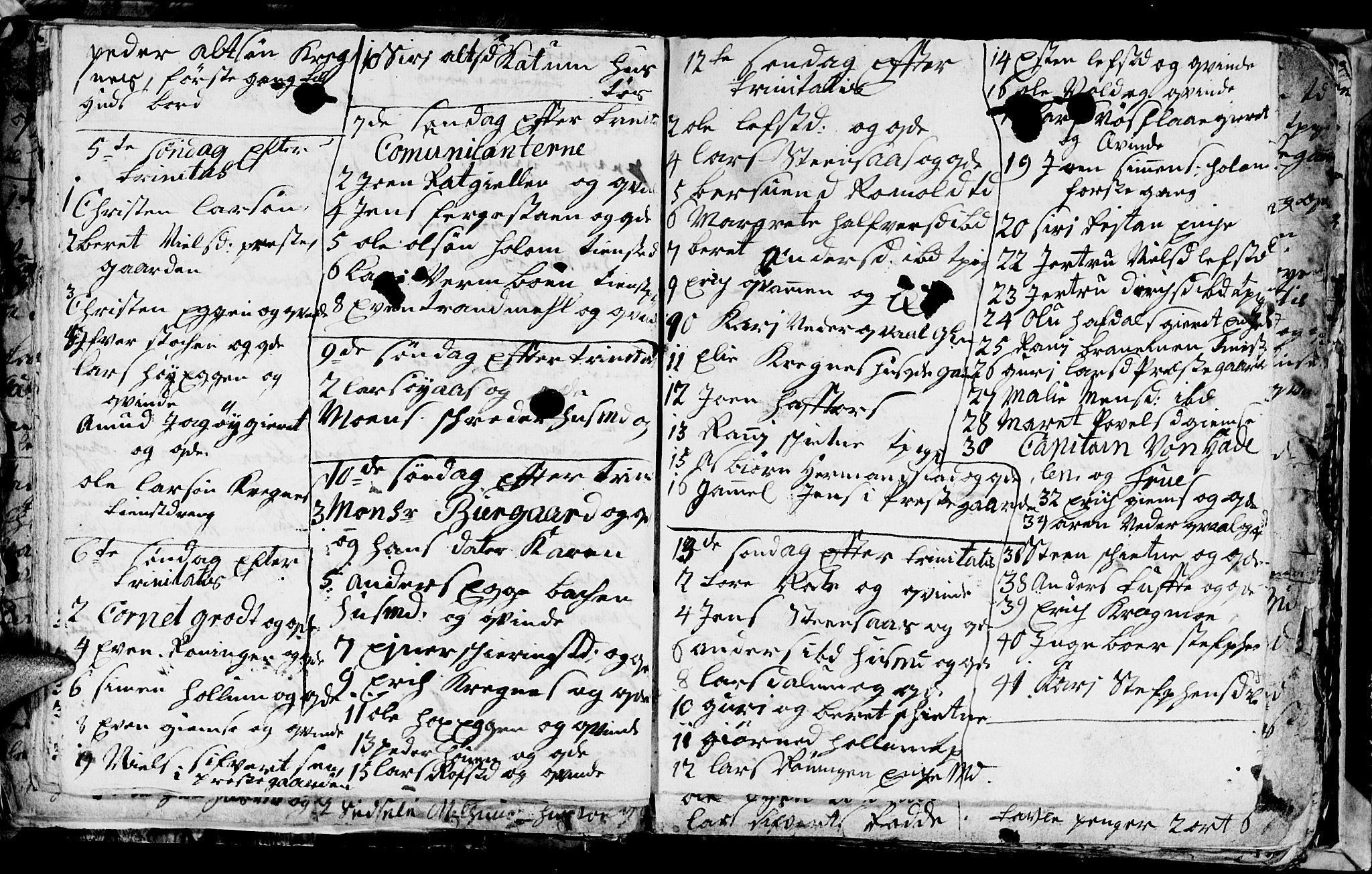 Ministerialprotokoller, klokkerbøker og fødselsregistre - Sør-Trøndelag, AV/SAT-A-1456/691/L1090: Klokkerbok nr. 691C01, 1732-1742