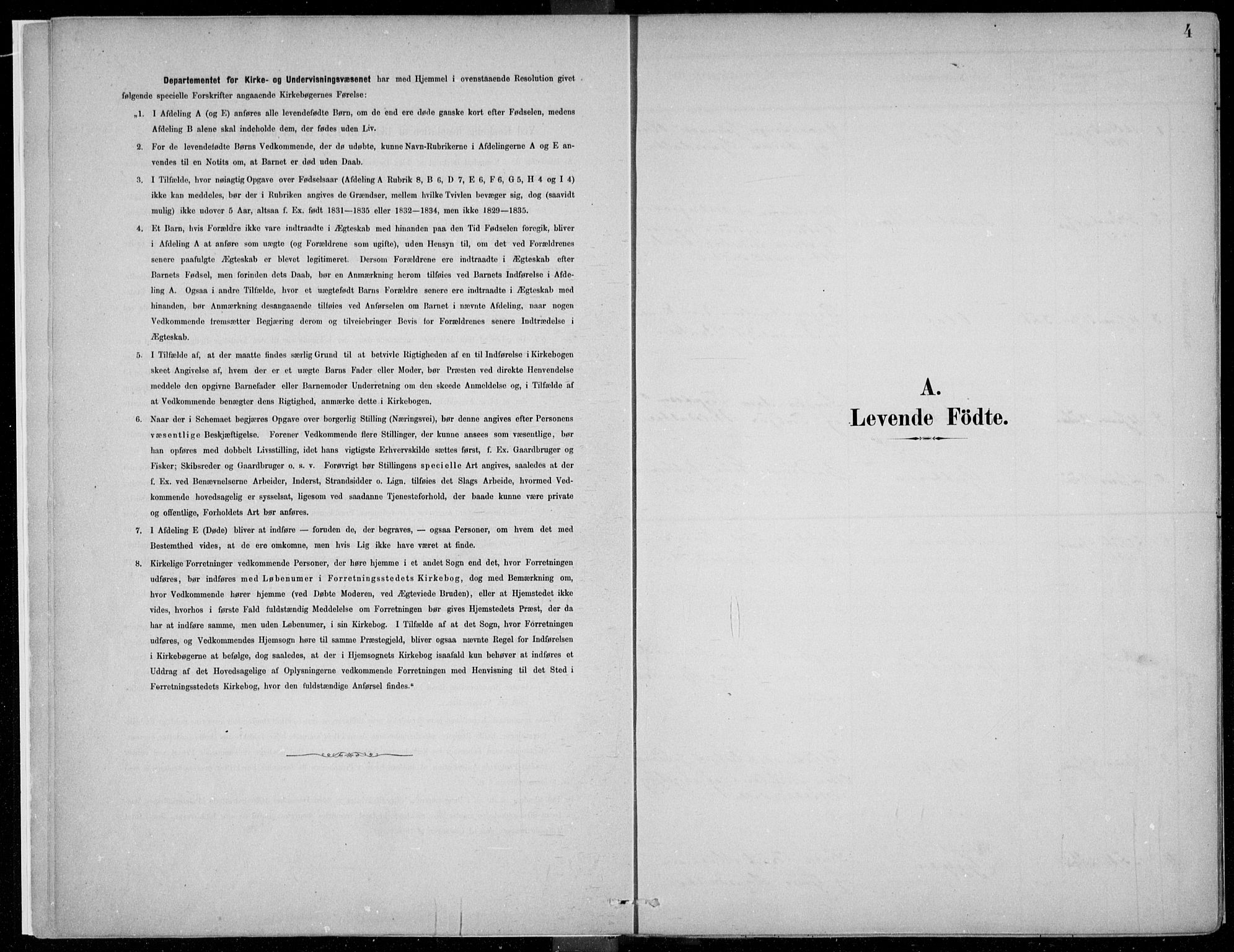 Ullensvang sokneprestembete, SAB/A-78701/H/Haa: Ministerialbok nr. B  1, 1882-1918, s. 4