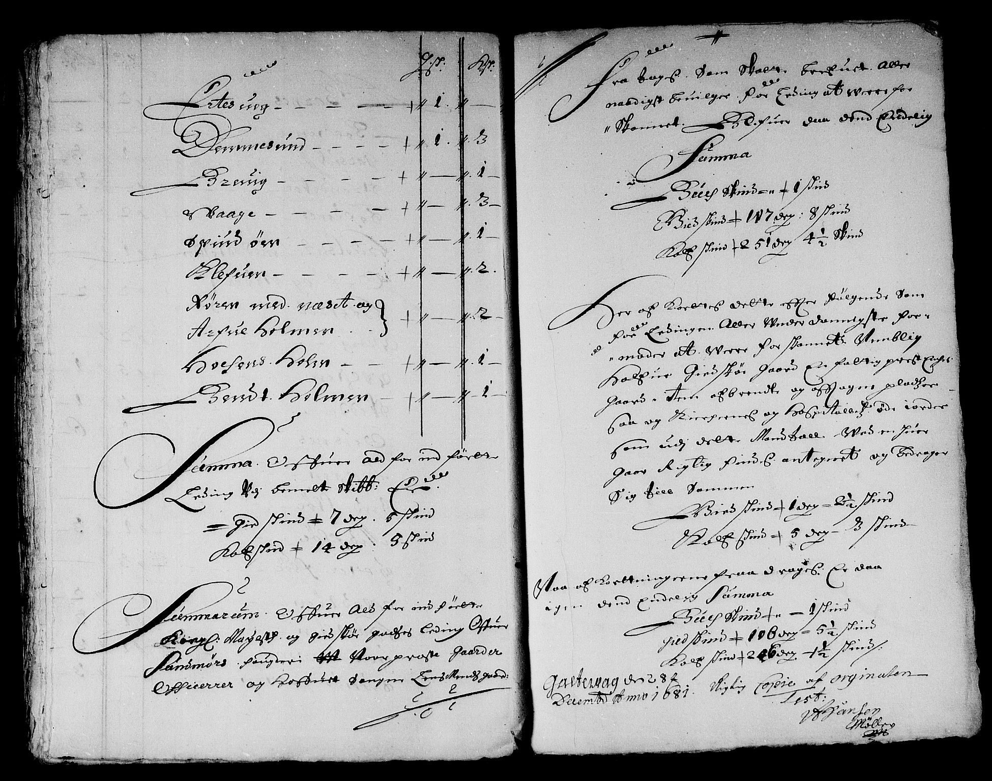 Rentekammeret inntil 1814, Reviderte regnskaper, Stiftamtstueregnskaper, Bergen stiftamt, AV/RA-EA-6043/R/Rc/L0061: Bergen stiftamt, 1681
