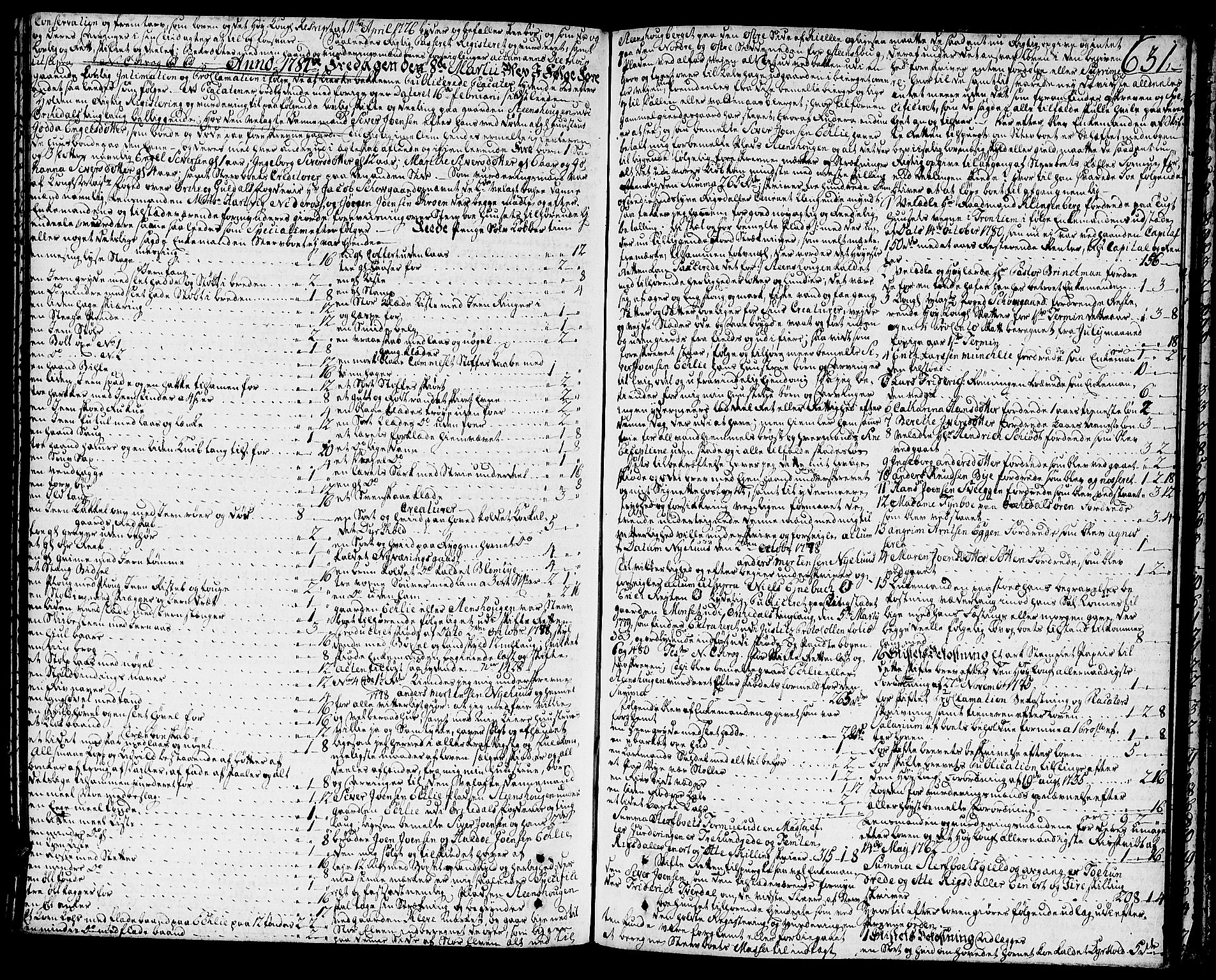 Orkdal sorenskriveri, SAT/A-4169/1/3/3Aa/L0007: Skifteprotokoller, 1767-1782, s. 630b-631a