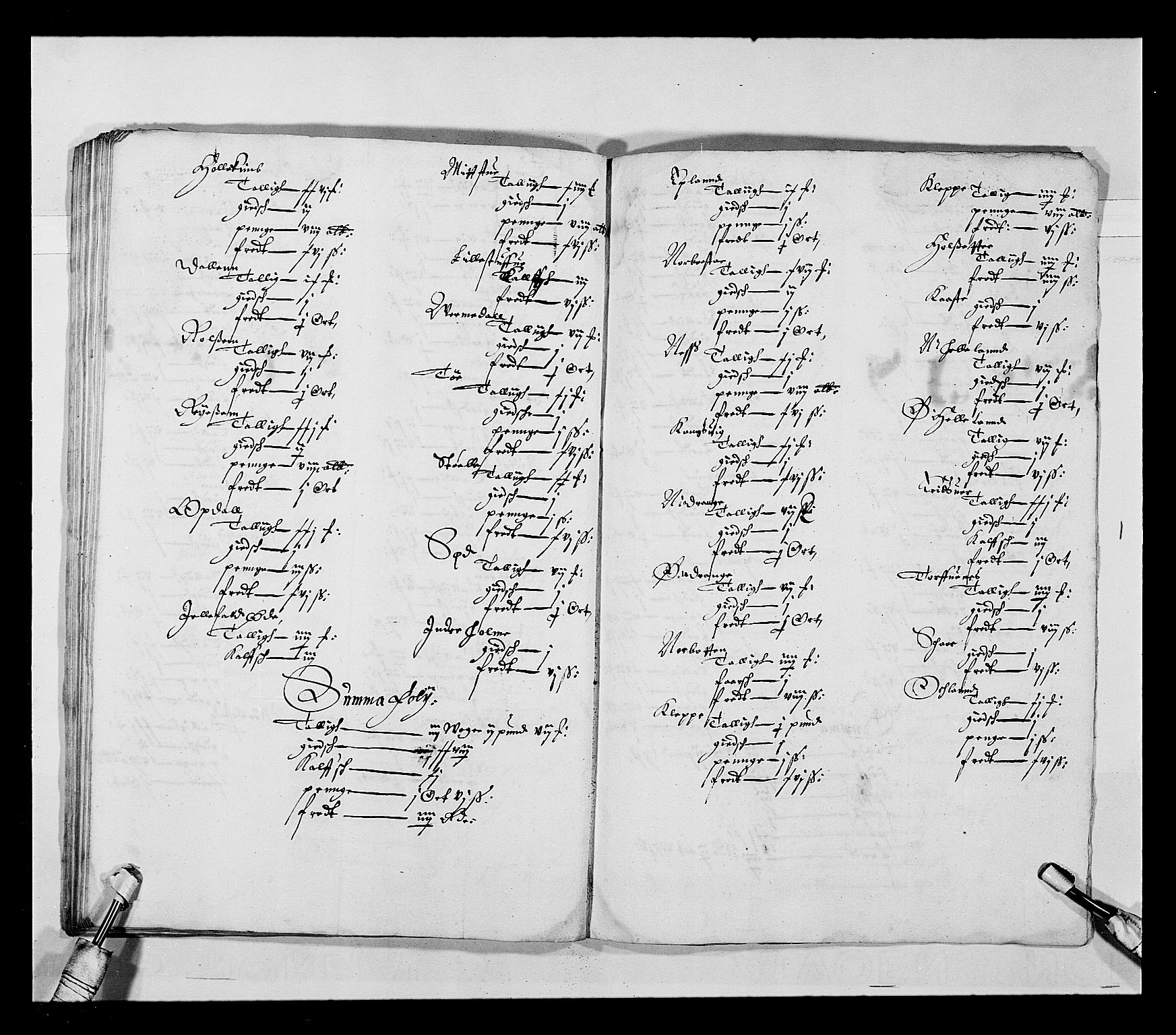 Stattholderembetet 1572-1771, RA/EA-2870/Ek/L0026/0001: Jordebøker 1633-1658: / Jordebøker for Bergenhus len, 1646-1647, s. 37