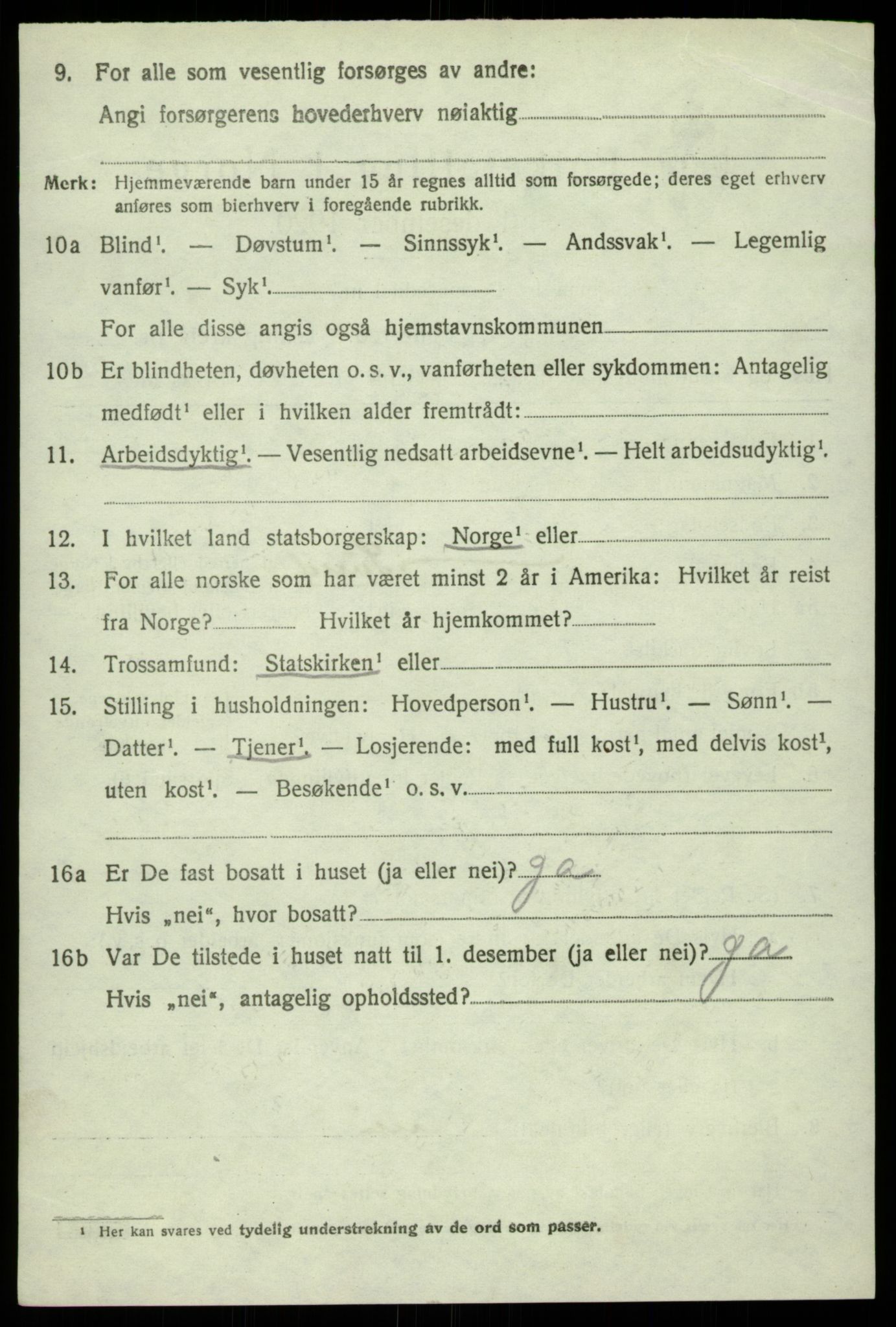 SAB, Folketelling 1920 for 1245 Sund herred, 1920, s. 4178