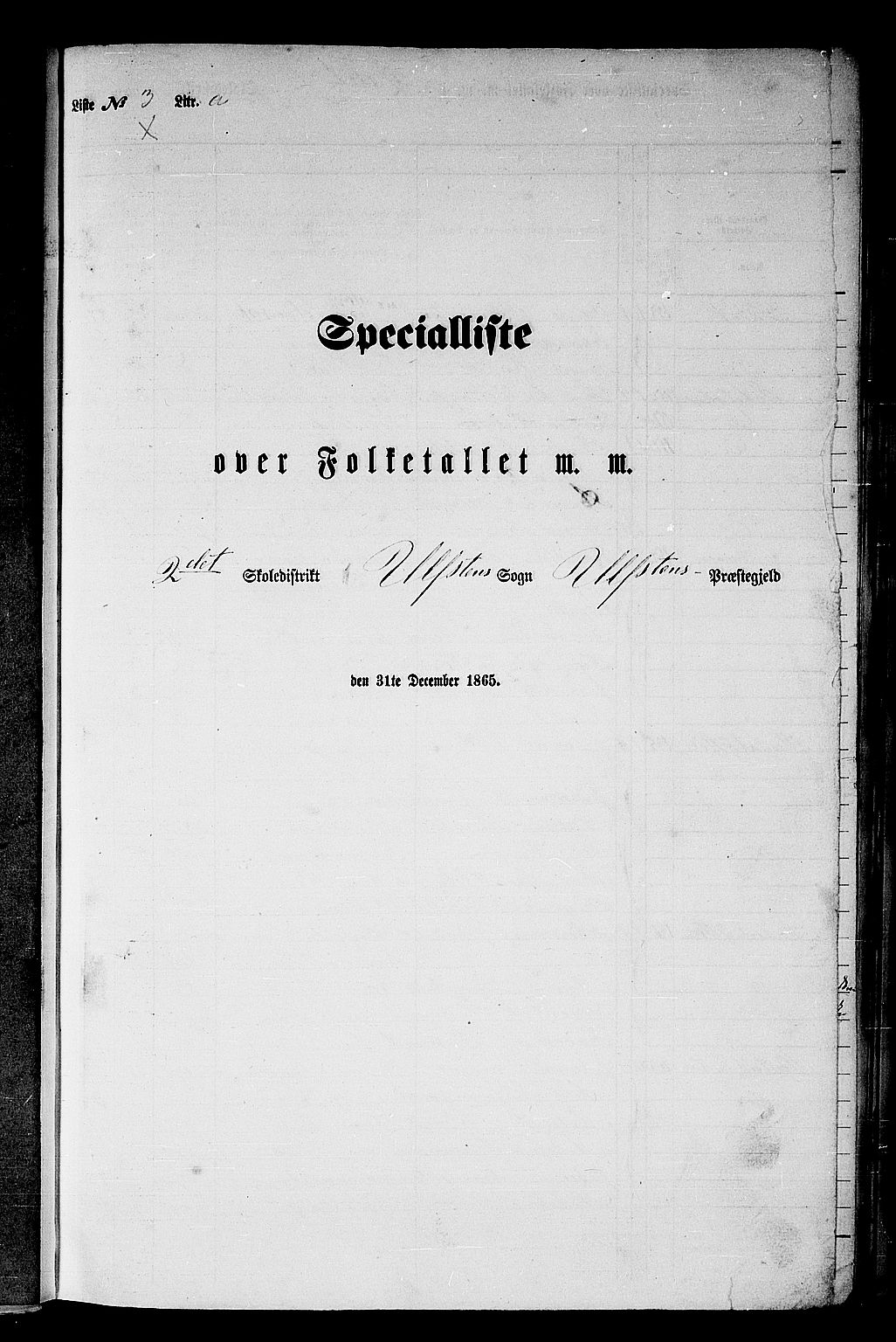 RA, Folketelling 1865 for 1516P Ulstein prestegjeld, 1865, s. 36
