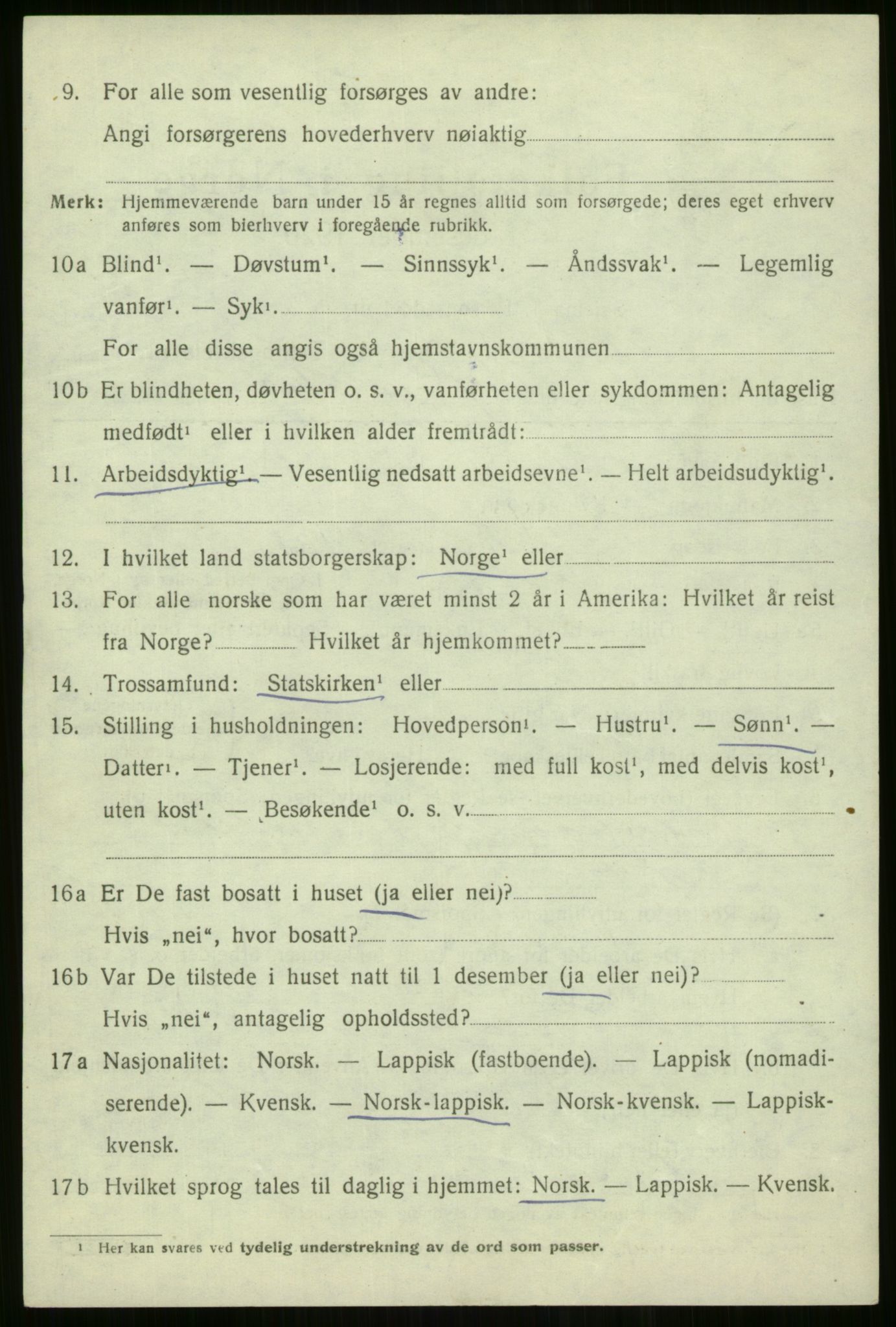 SATØ, Folketelling 1920 for 1937 Sørfjord herred, 1920, s. 1343