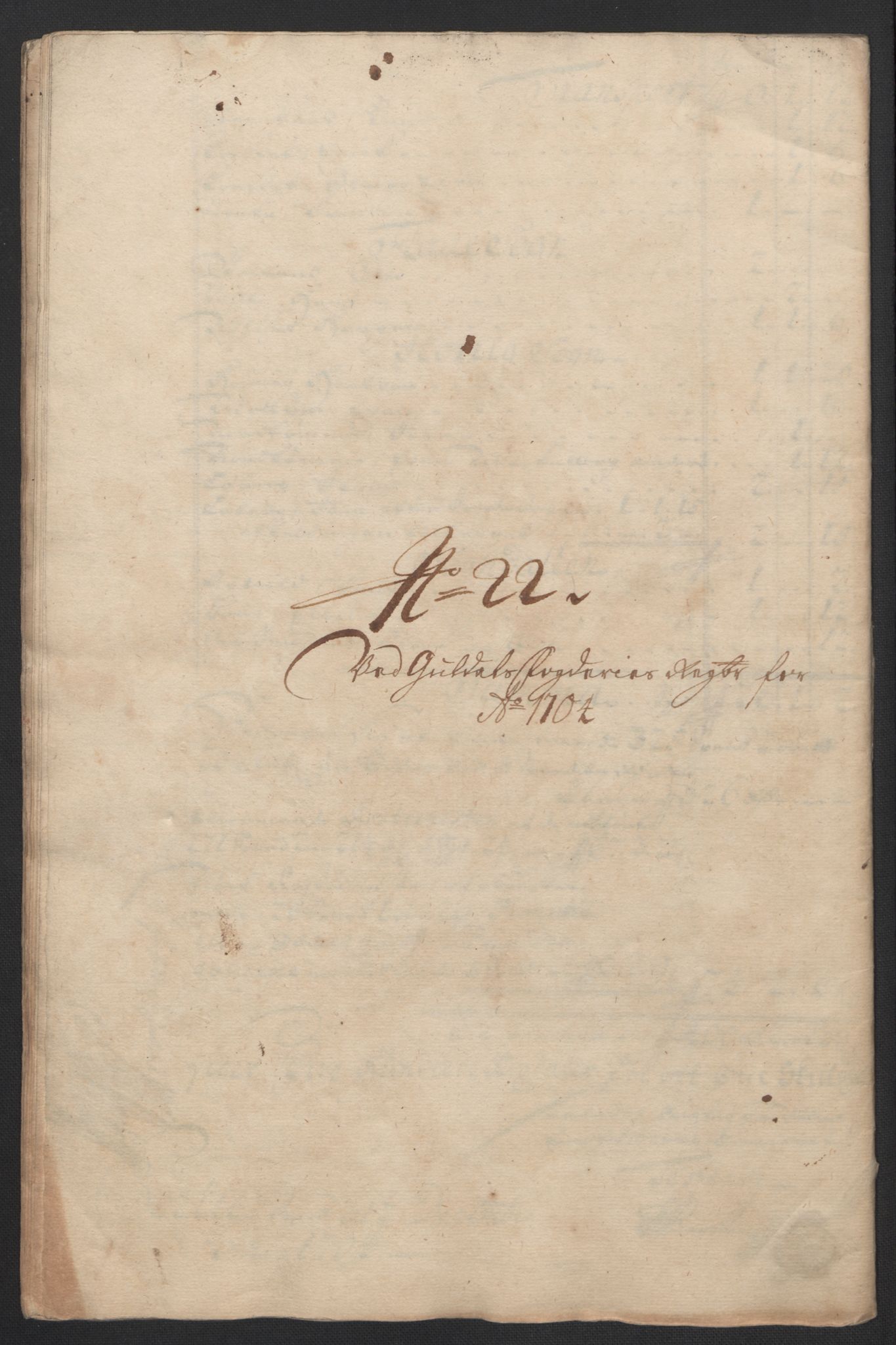 Rentekammeret inntil 1814, Reviderte regnskaper, Fogderegnskap, AV/RA-EA-4092/R60/L3954: Fogderegnskap Orkdal og Gauldal, 1704, s. 434