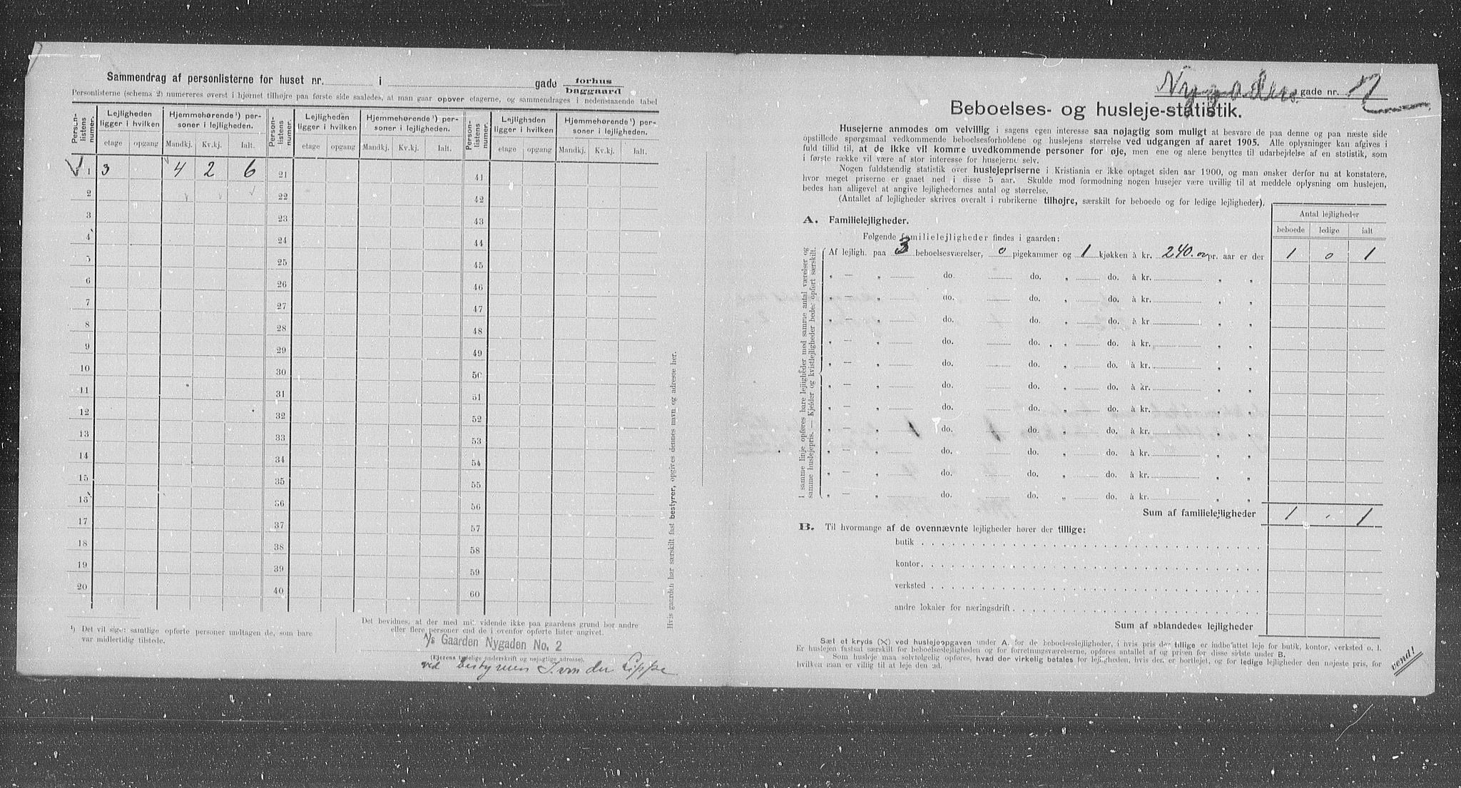 OBA, Kommunal folketelling 31.12.1905 for Kristiania kjøpstad, 1905, s. 38931