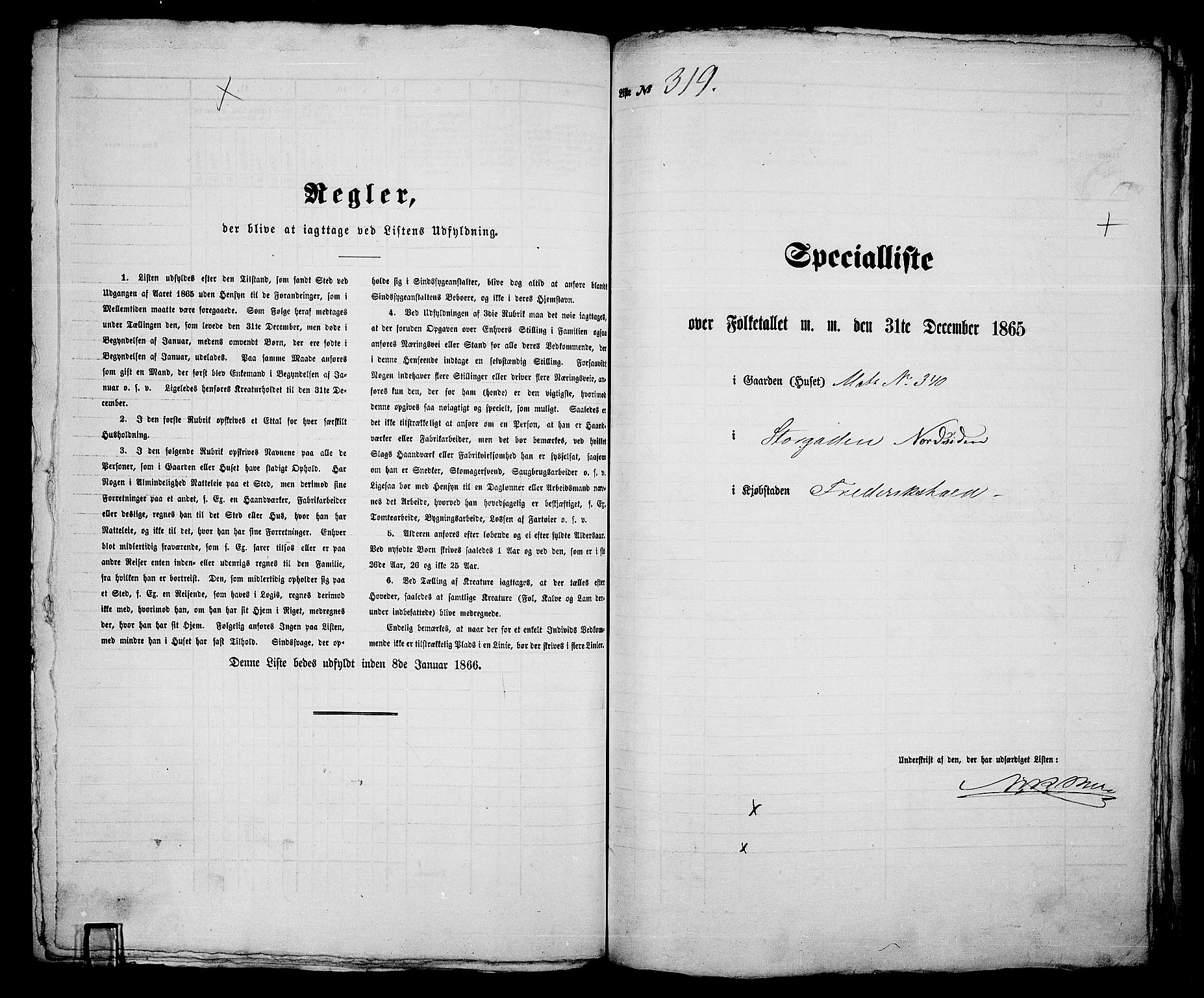 RA, Folketelling 1865 for 0101P Fredrikshald prestegjeld, 1865, s. 666