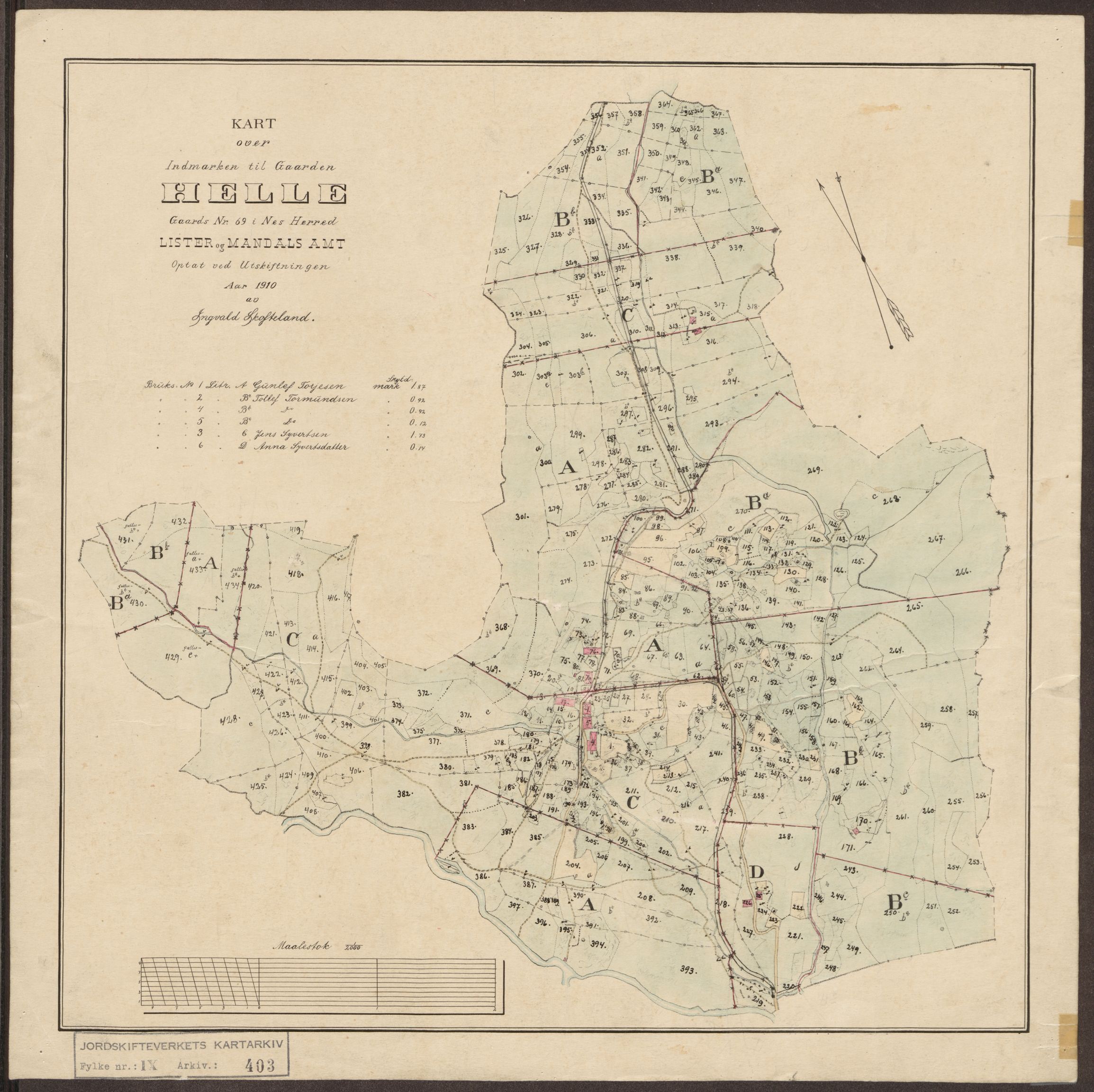 Jordskifteverkets kartarkiv, AV/RA-S-3929/T, 1859-1988, s. 453