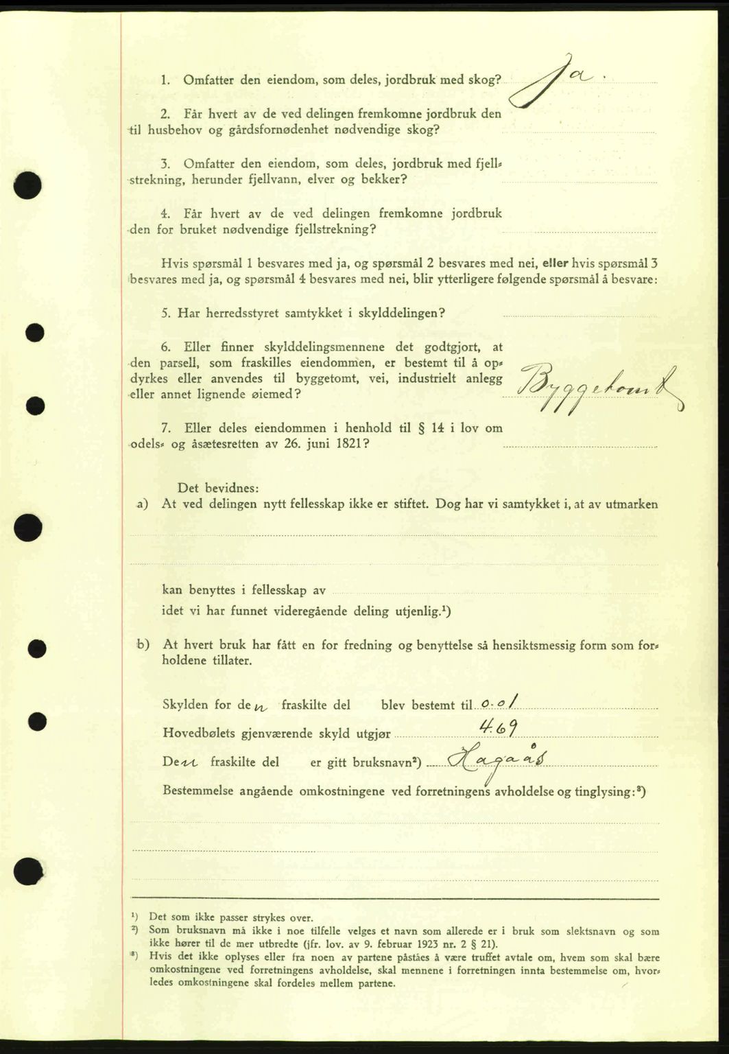 Moss sorenskriveri, SAO/A-10168: Pantebok nr. A9, 1941-1942, Dagboknr: 1288/1942