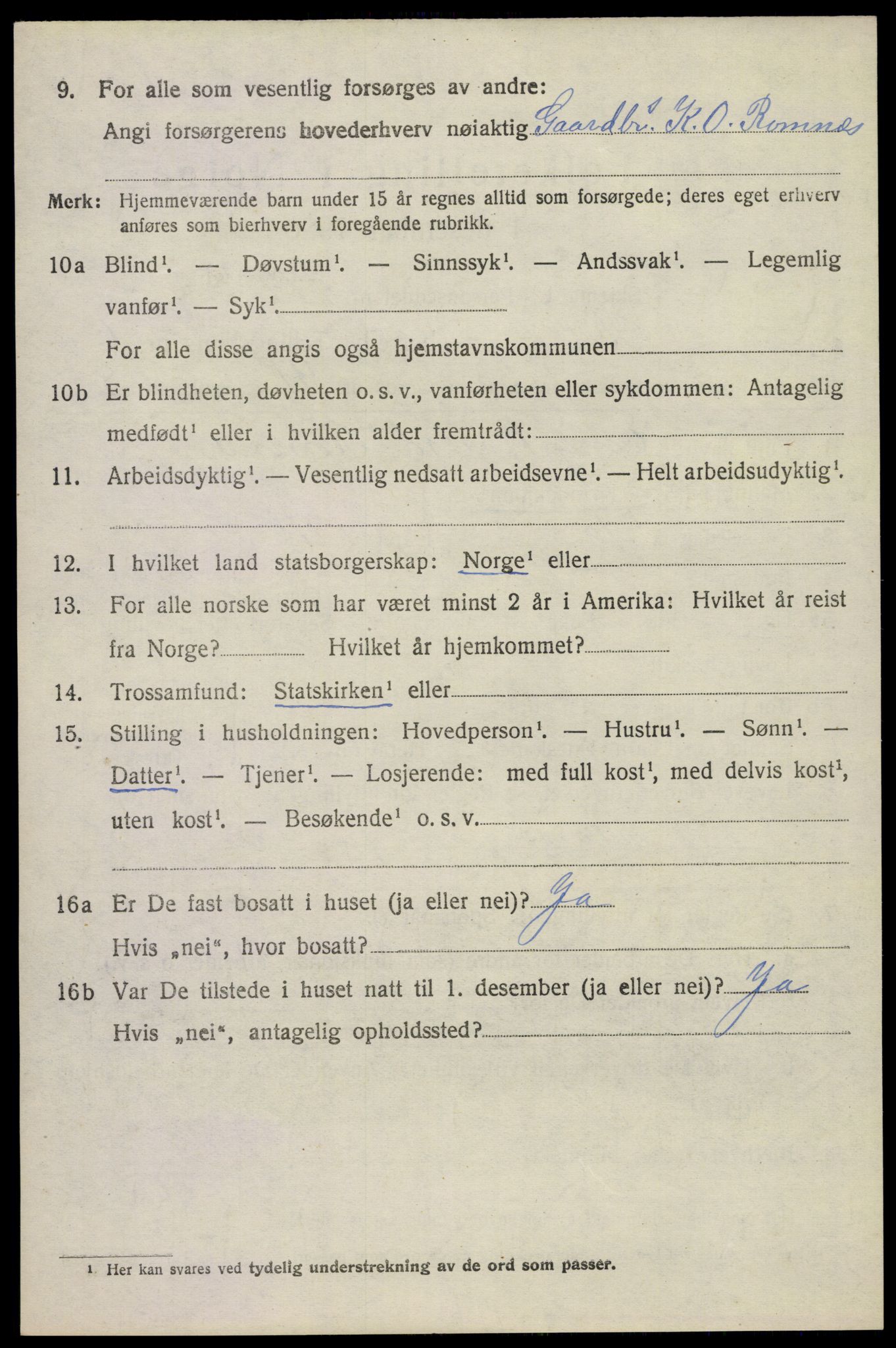 SAKO, Folketelling 1920 for 0819 Holla herred, 1920, s. 4756