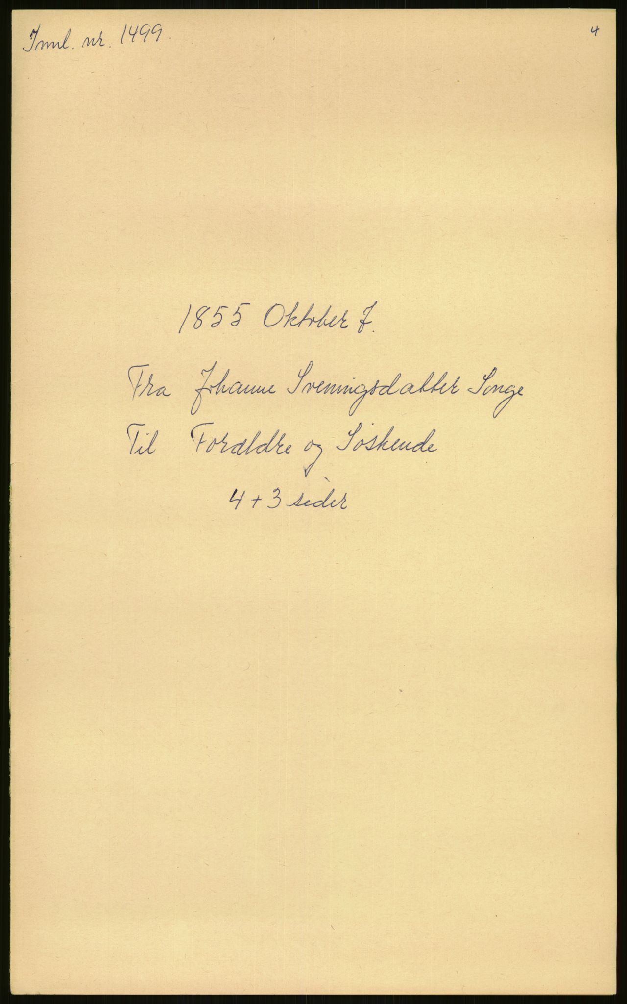 Samlinger til kildeutgivelse, Amerikabrevene, AV/RA-EA-4057/F/L0026: Innlån fra Aust-Agder: Aust-Agder-Arkivet - Erickson, 1838-1914, s. 59