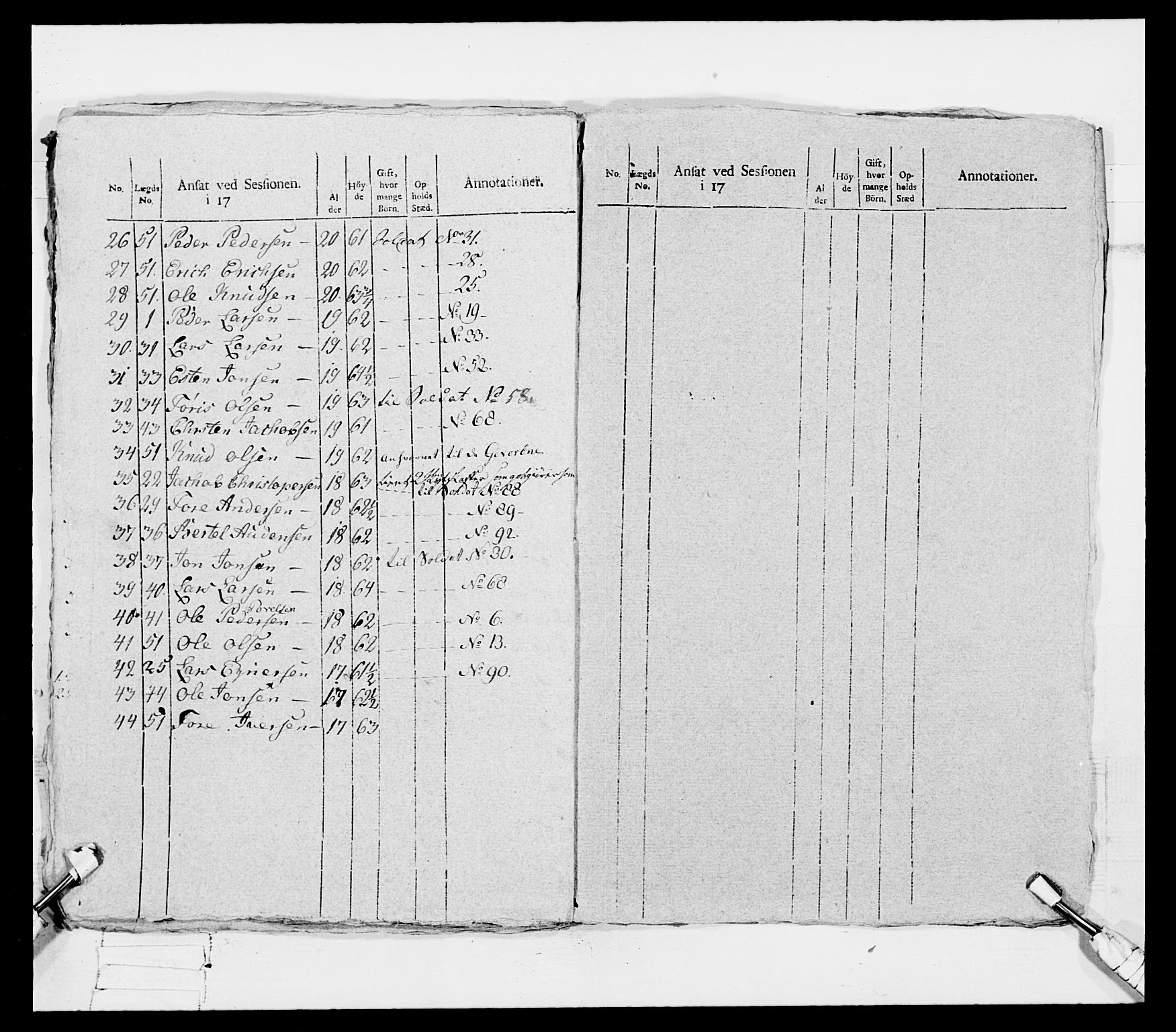 Generalitets- og kommissariatskollegiet, Det kongelige norske kommissariatskollegium, RA/EA-5420/E/Eh/L0080: 2. Trondheimske nasjonale infanteriregiment, 1792-1800, s. 367