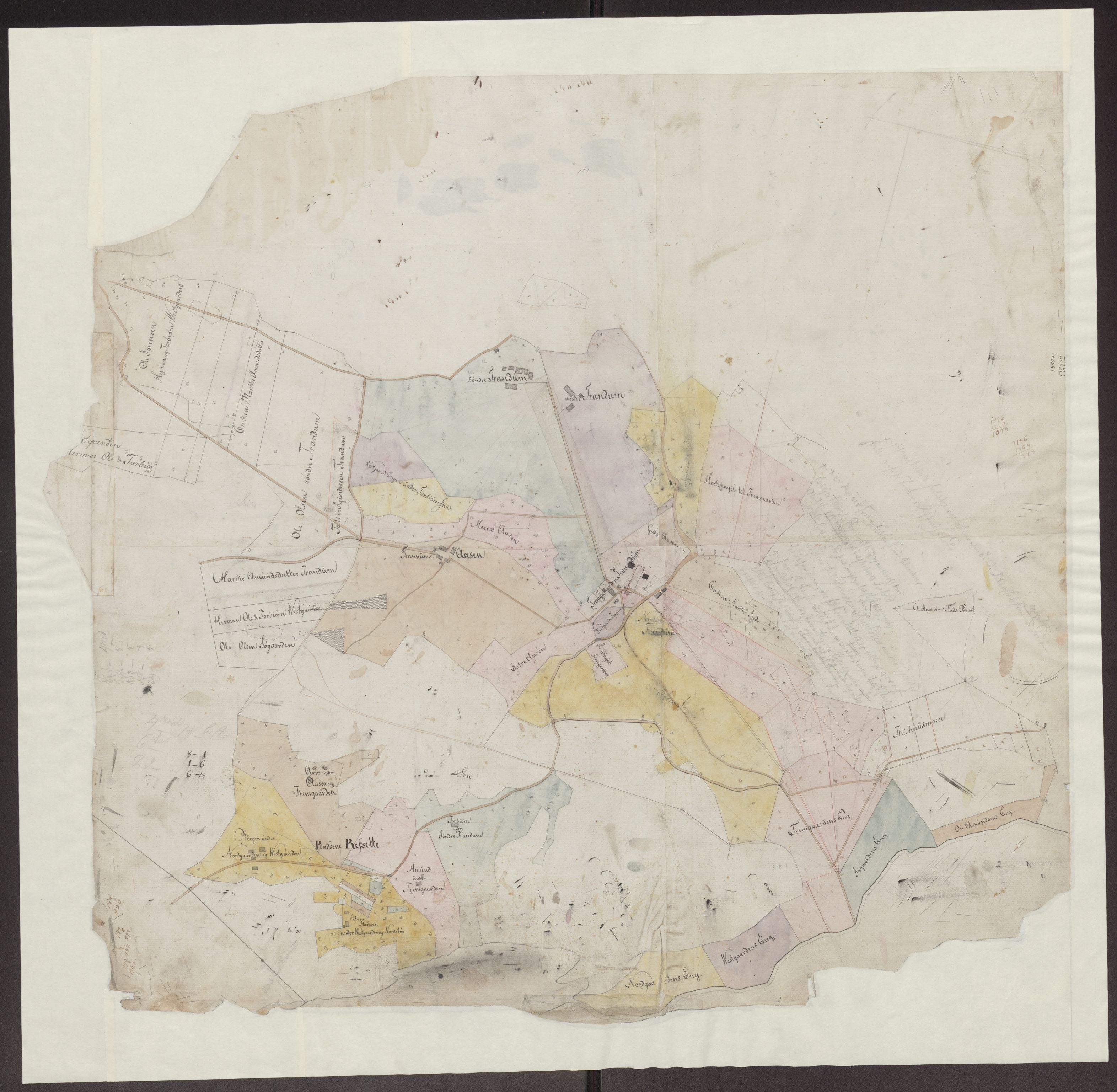 Kartsamlingen - Statsarkivet i Hamar, SAH/KART-001/F/Fa/L0001: Kart, 1629-1992, s. 64