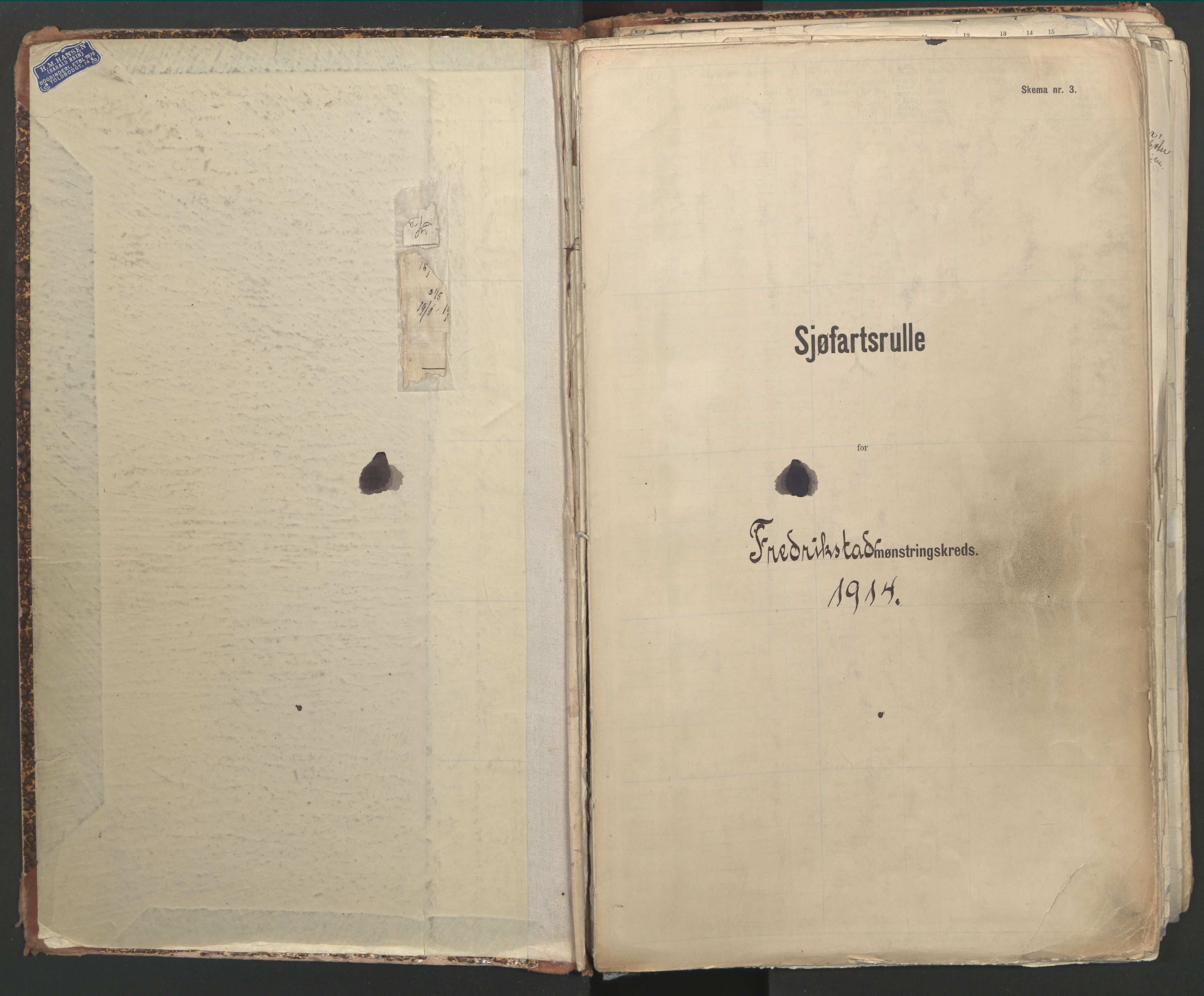 Oslo sjømannskontor, AV/SAO-A-10595/F/Fd/L0007: B-rulle, 1914, s. 2