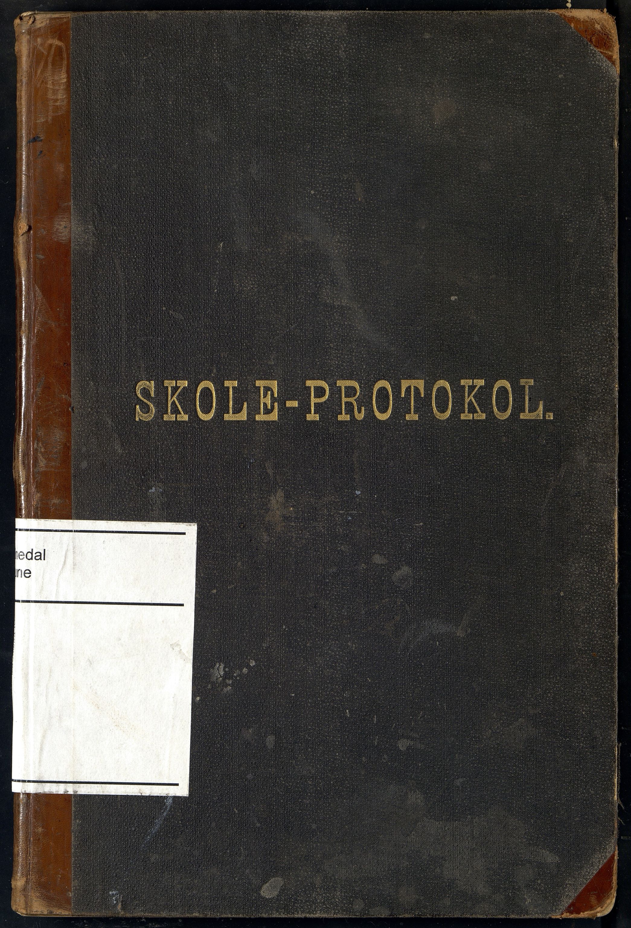 Sør-Audnedal kommune - Fasseland Skole, ARKSOR/1029SØ551/G/L0001: Skoleprotokoll, 1892-1915