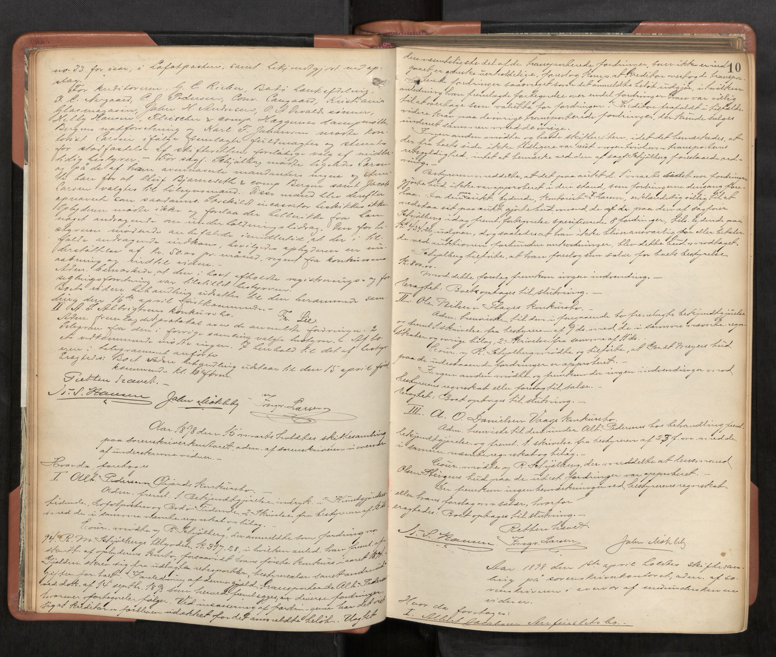 Steigen og Ofoten sorenskriveri, AV/SAT-A-0030/1/3/3B/L0002: Skiftebehandlingsprotokoll, 1897-1903, s. 10