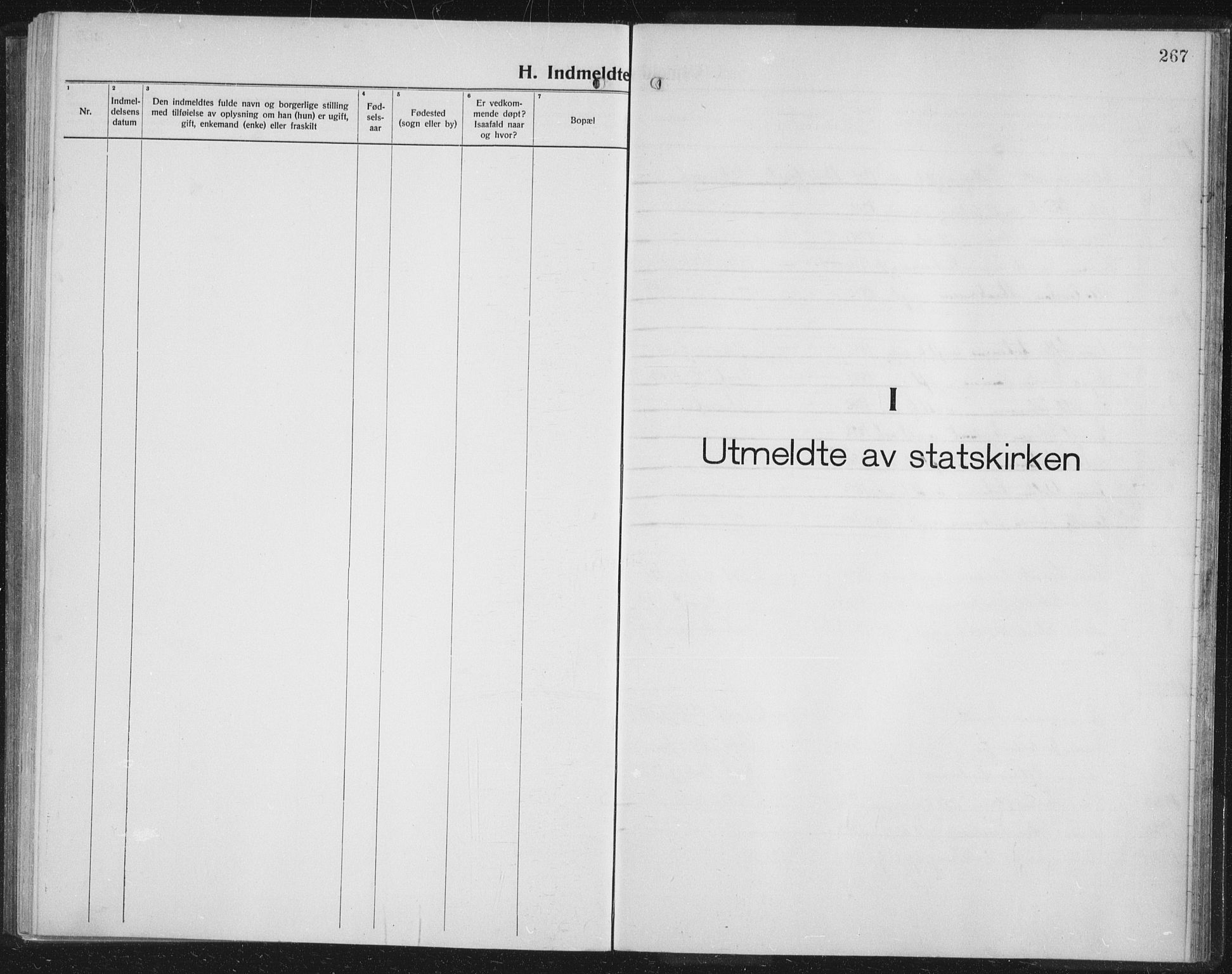 Balsfjord sokneprestembete, SATØ/S-1303/G/Ga/L0010klokker: Klokkerbok nr. 10, 1921-1936, s. 267