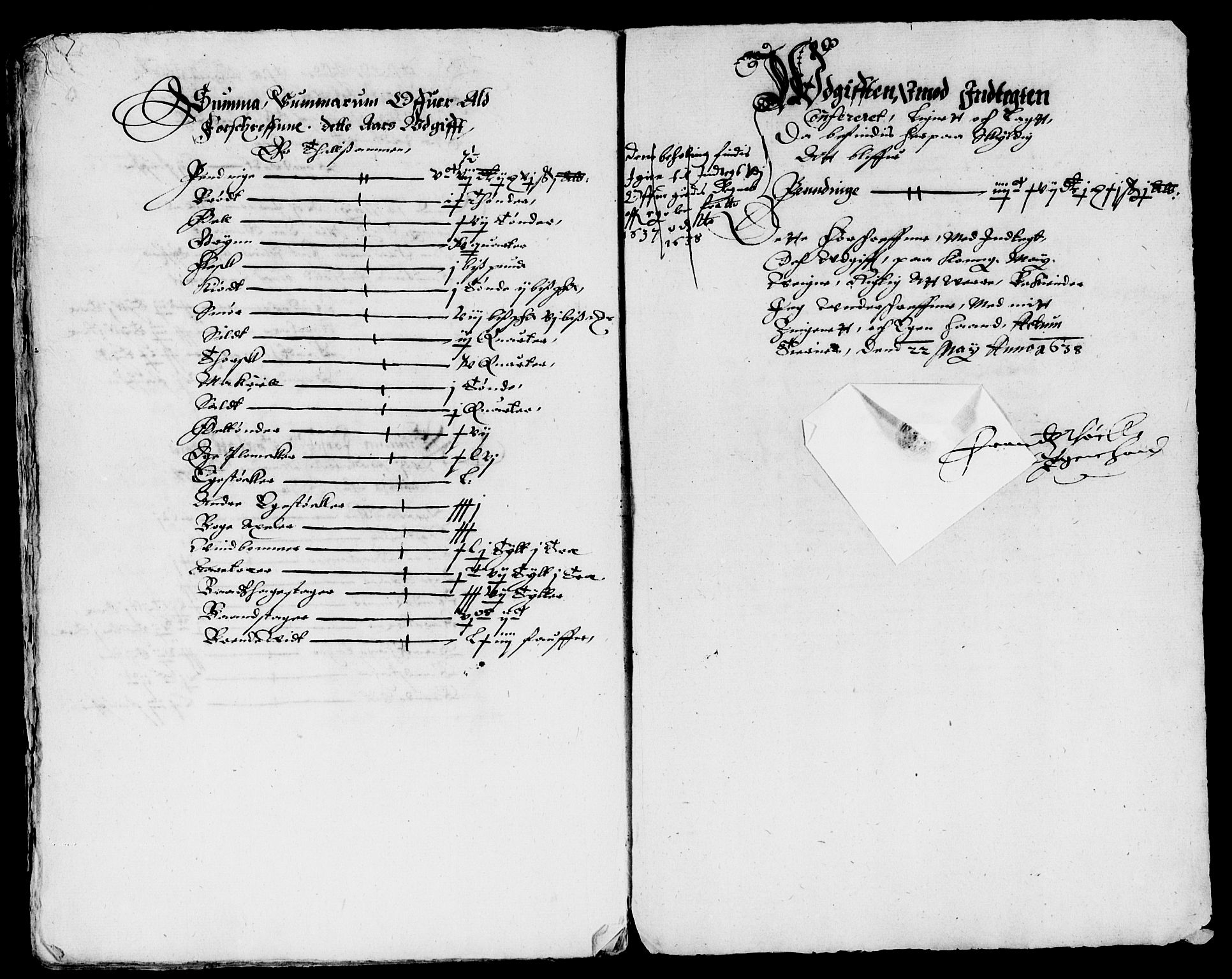 Rentekammeret inntil 1814, Reviderte regnskaper, Lensregnskaper, AV/RA-EA-5023/R/Rb/Rbo/L0017: Tønsberg len, 1636-1638