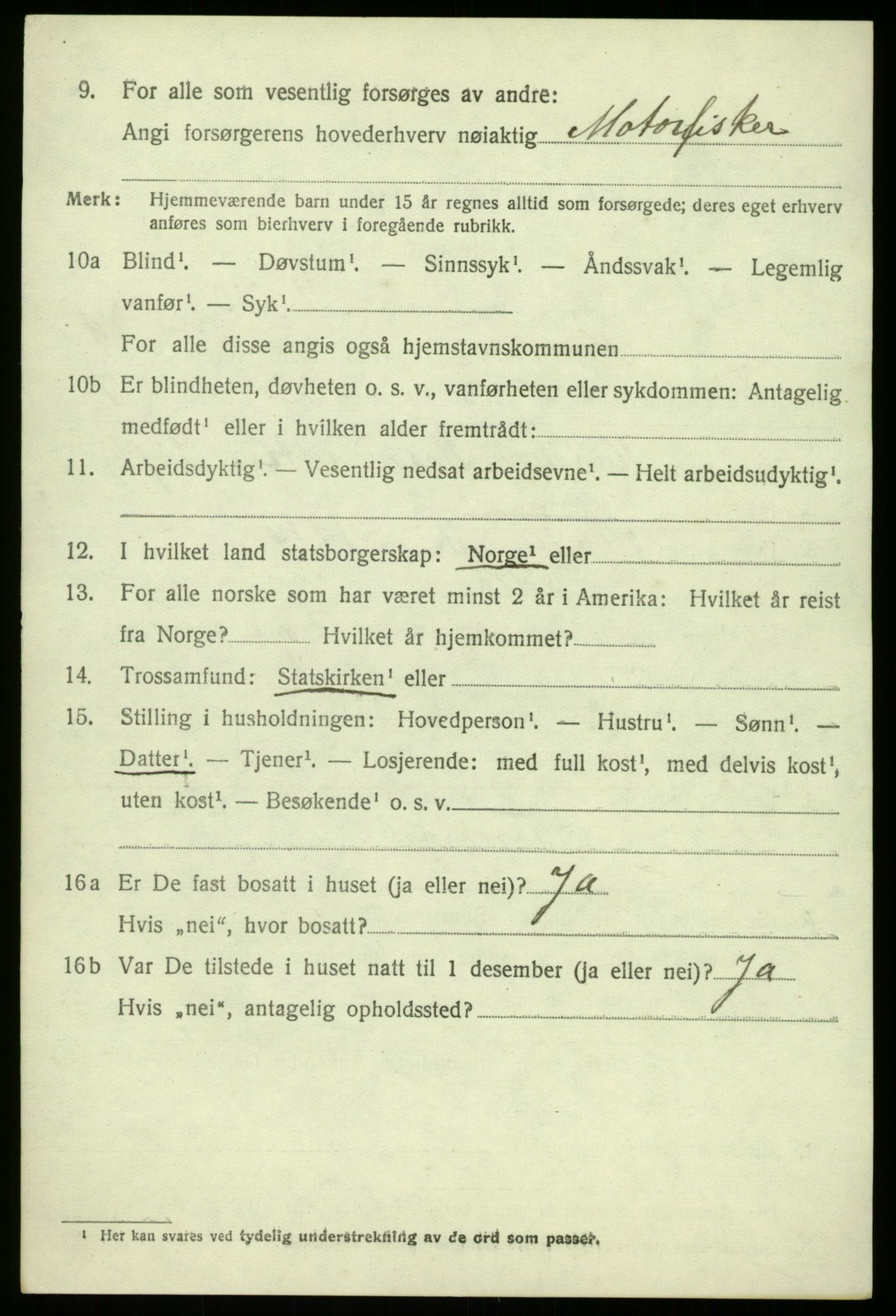 SAB, Folketelling 1920 for 1258 Herdla herred, 1920, s. 6722