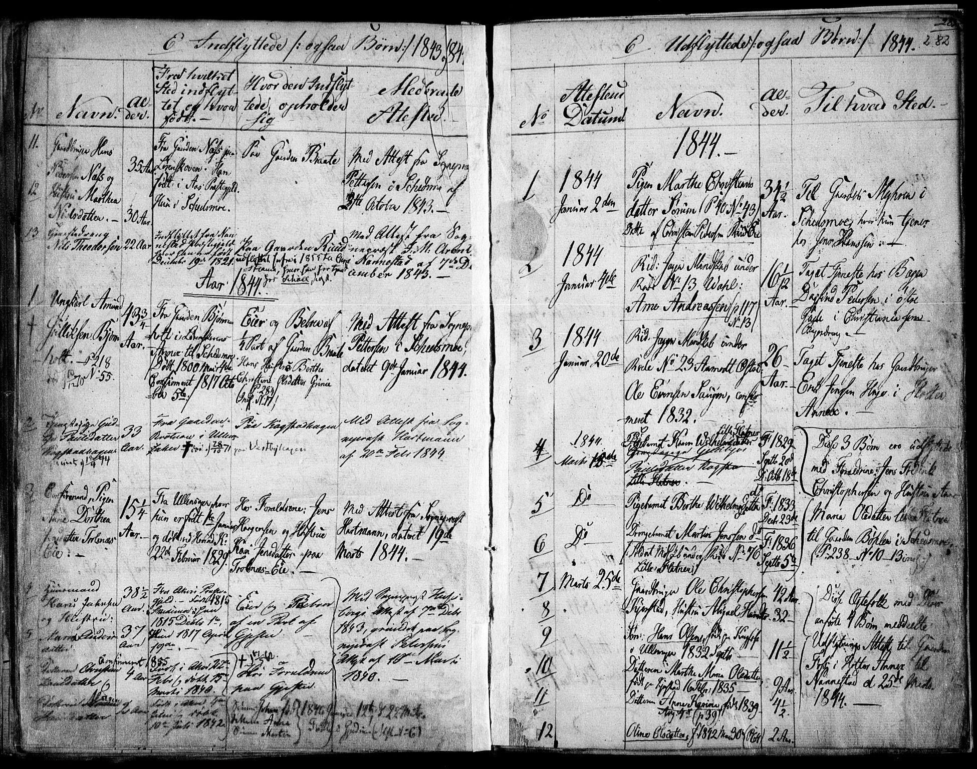 Gjerdrum prestekontor Kirkebøker, AV/SAO-A-10412b/F/Fa/L0005: Ministerialbok nr. I 5, 1835-1845, s. 282