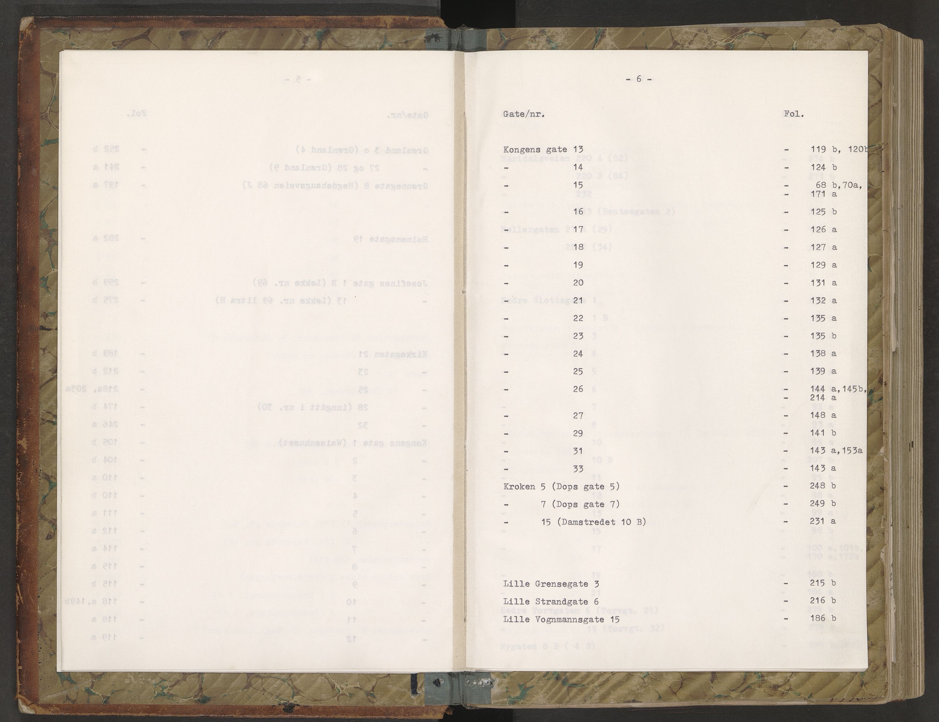 Norges brannkasse, branntakster Oslo, AV/SAO-A-11402/F/Fa/L0034: Branntakstprotokoll, 1856-1862