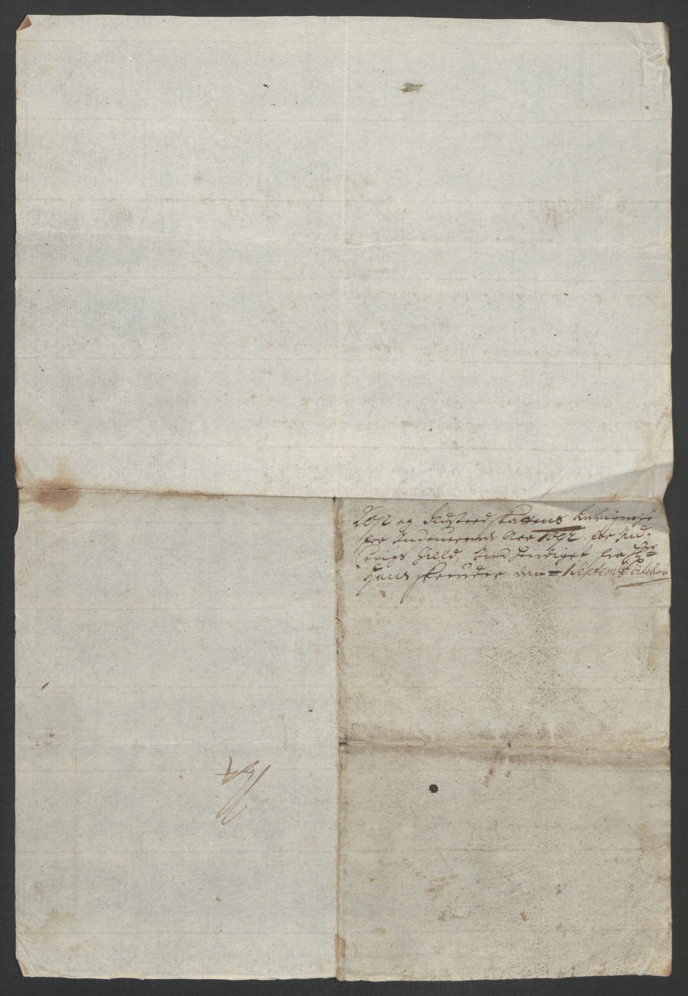 Rentekammeret inntil 1814, Reviderte regnskaper, Fogderegnskap, AV/RA-EA-4092/R53/L3420: Fogderegnskap Sunn- og Nordfjord, 1691-1692, s. 339