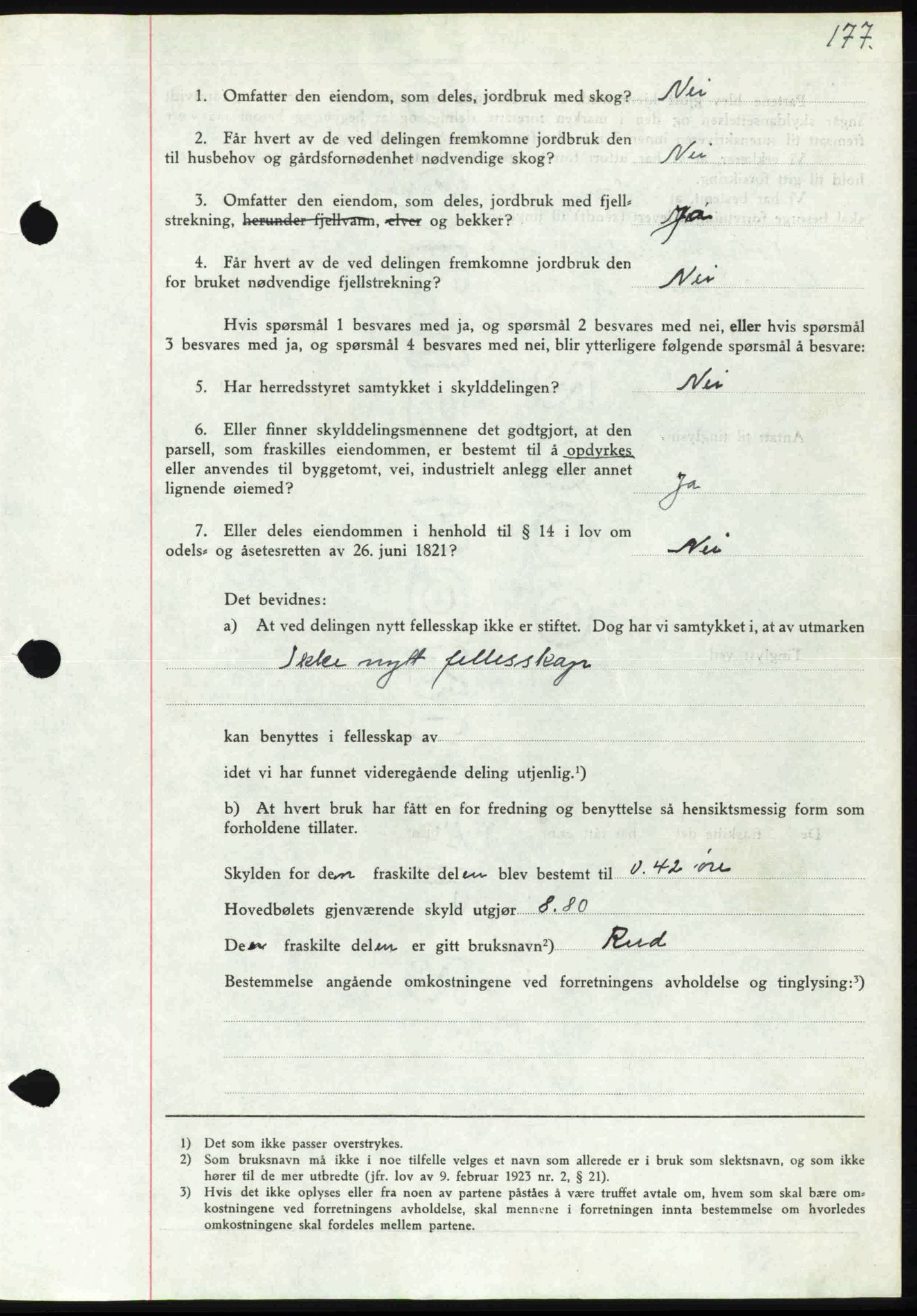 Rana sorenskriveri , SAT/A-1108/1/2/2C: Pantebok nr. A 6, 1939-1940, Dagboknr: 1156/1939