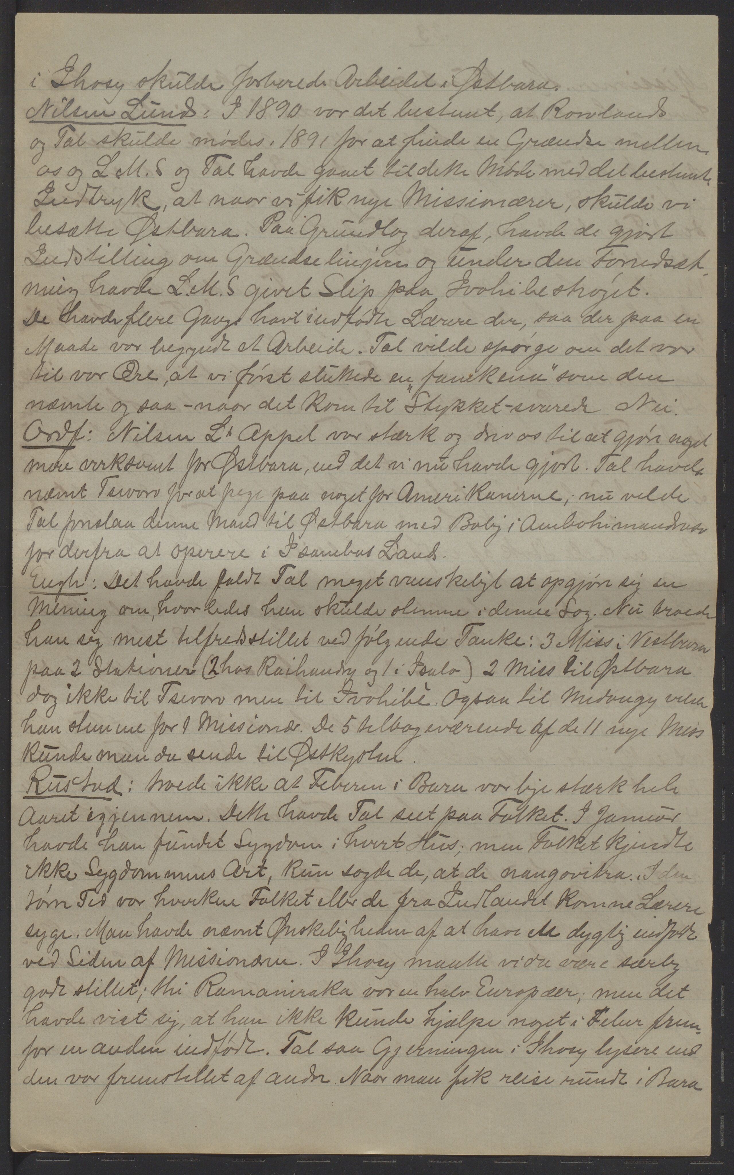 Det Norske Misjonsselskap - hovedadministrasjonen, VID/MA-A-1045/D/Da/Daa/L0038/0011: Konferansereferat og årsberetninger / Konferansereferat fra Madagaskar Innland., 1892