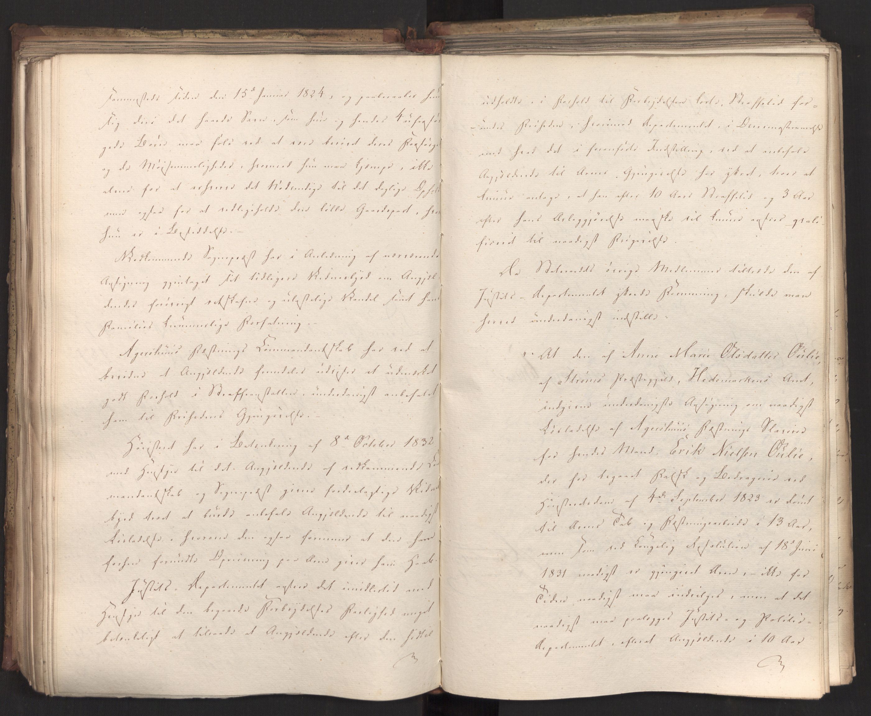 Statsrådsavdelingen i Stockholm, AV/RA-S-1003/D/Da/L0080: Regjeringsinnstillinger nr. 2550-2699, 1832, s. 217