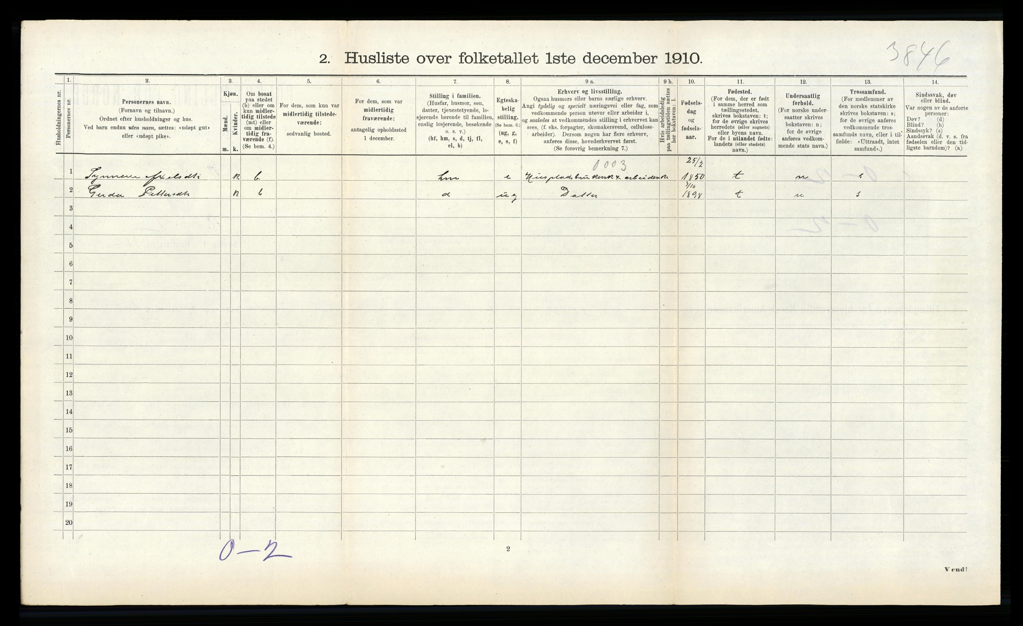 RA, Folketelling 1910 for 1430 Indre Holmedal herred, 1910, s. 499