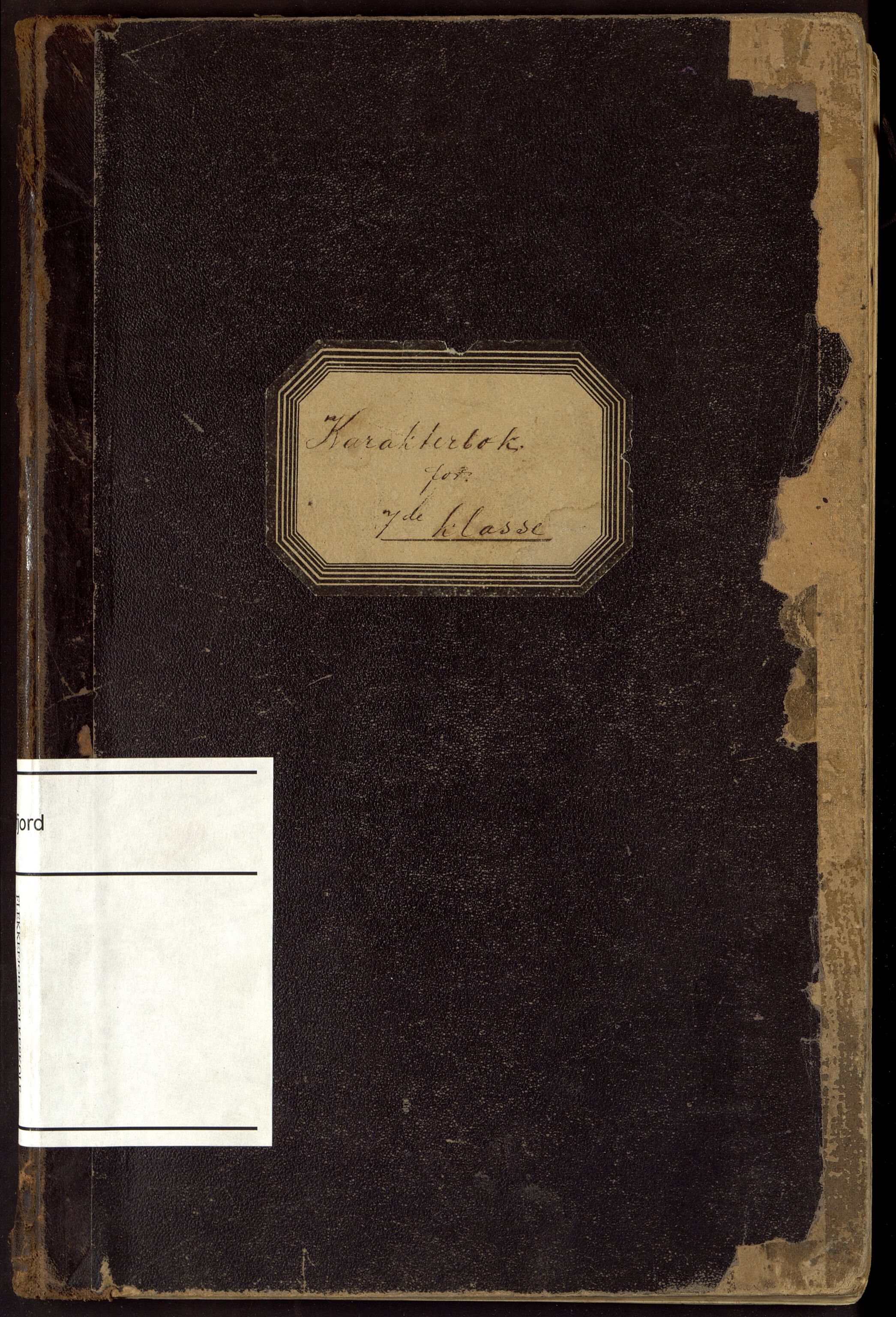 Flekkefjord By - Flekkefjord Folkeskole, ARKSOR/1004FG550/G/L0016: Karakterprotokoll, 1916-1926