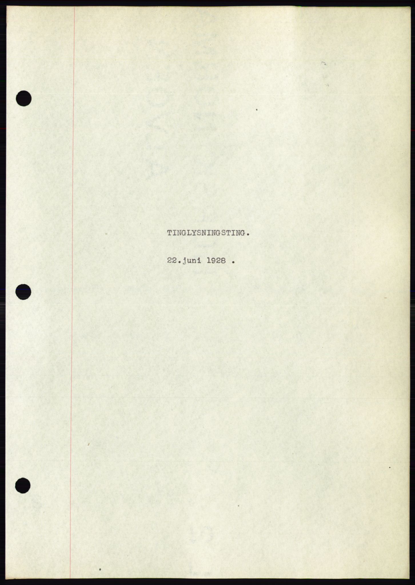 Ålesund byfogd, AV/SAT-A-4384: Pantebok nr. 24, 1928-1929, Tingl.dato: 22.06.1928