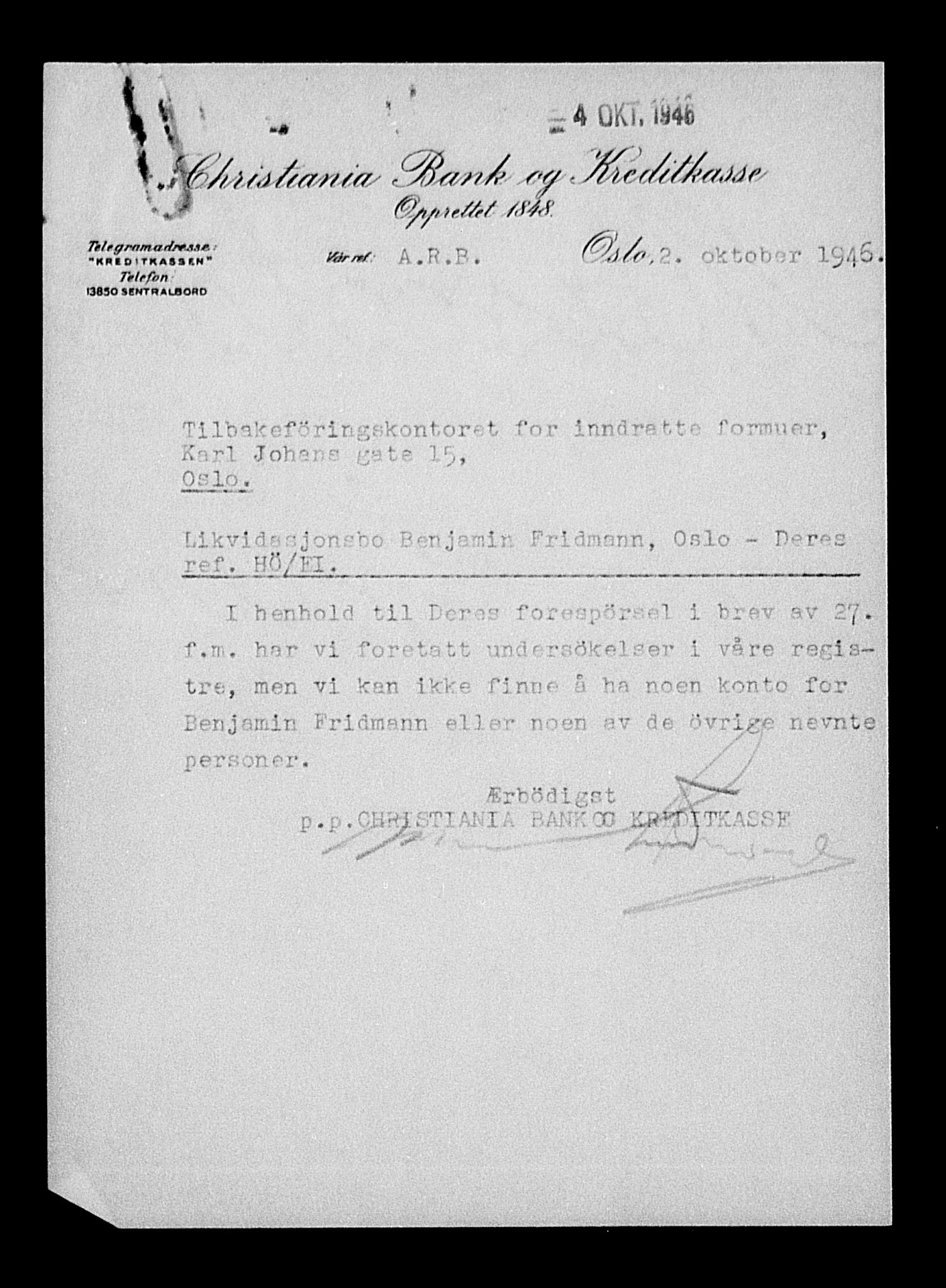 Justisdepartementet, Tilbakeføringskontoret for inndratte formuer, AV/RA-S-1564/H/Hc/Hcc/L0936: --, 1945-1947, s. 30