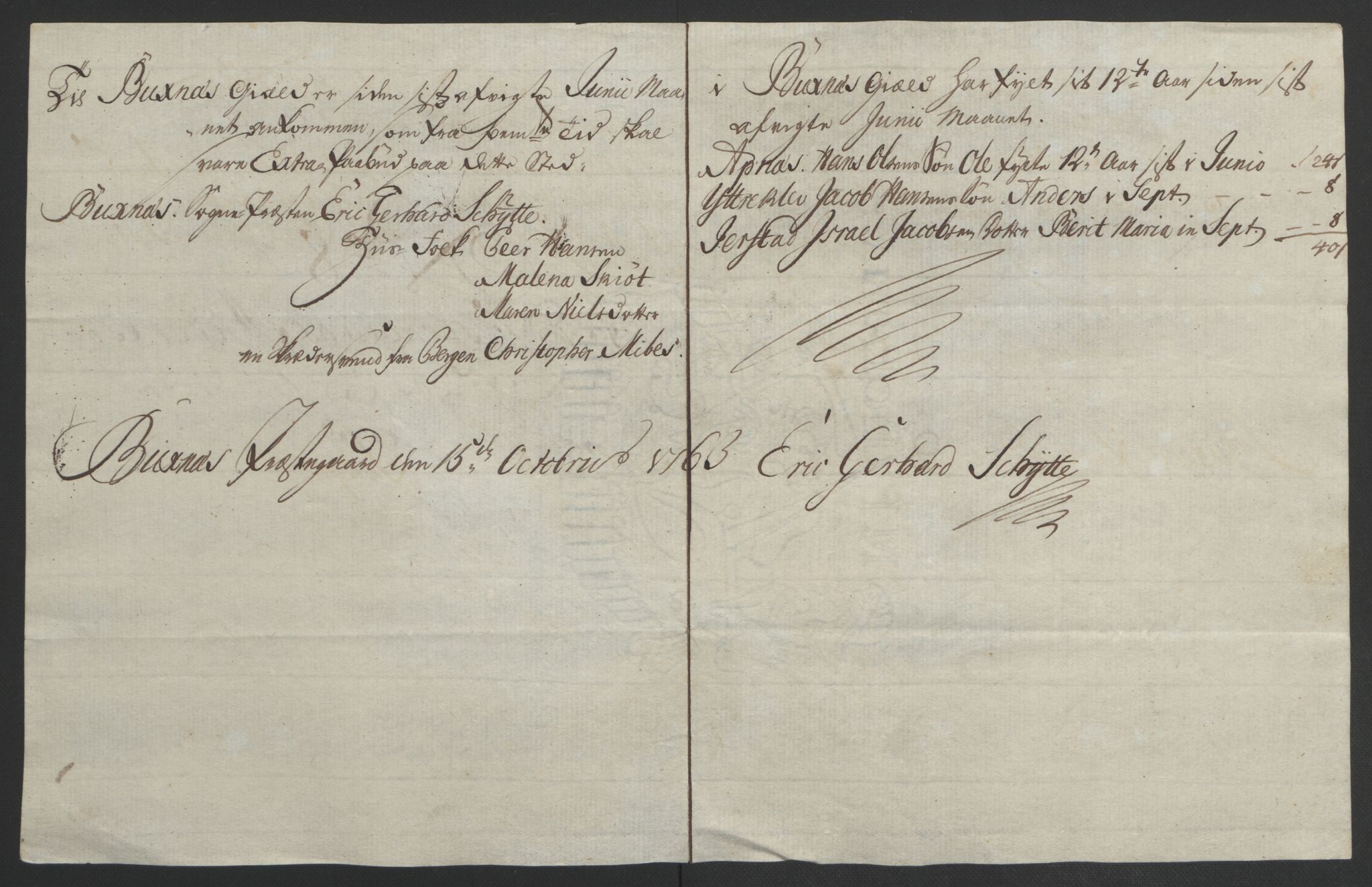 Rentekammeret inntil 1814, Reviderte regnskaper, Fogderegnskap, RA/EA-4092/R67/L4747: Ekstraskatten Vesterålen, Andenes og Lofoten, 1762-1766, s. 150