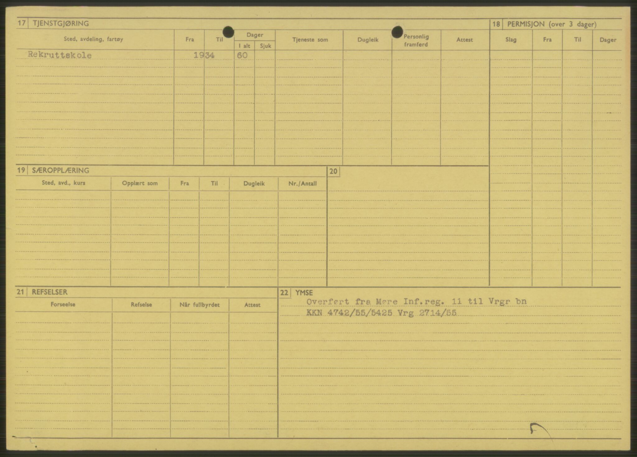 Forsvaret, Varanger bataljon, AV/RA-RAFA-2258/1/D/L0444: Rulleblad for menige født 1913-1914, 1913-1914, s. 7