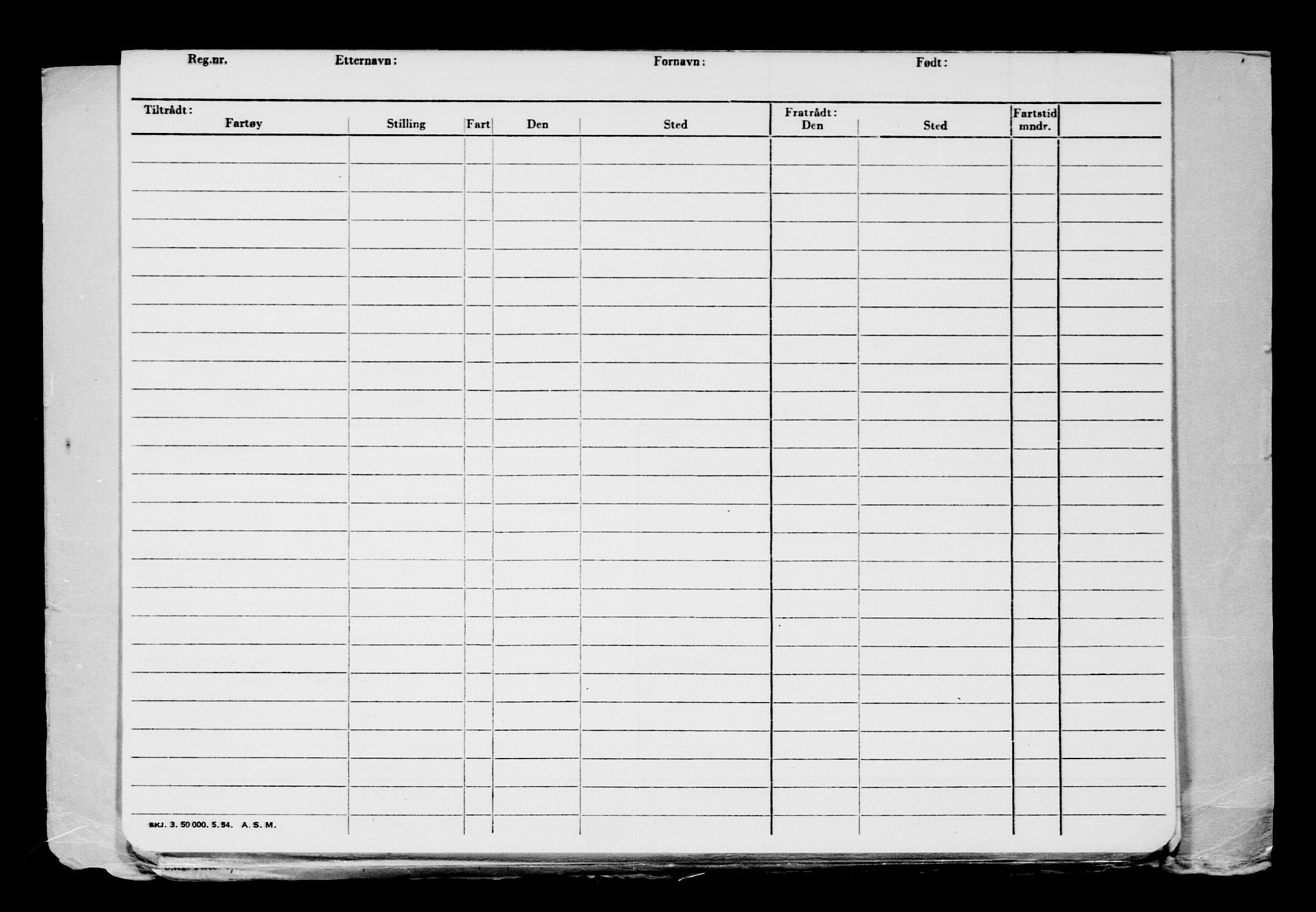 Direktoratet for sjømenn, AV/RA-S-3545/G/Gb/L0155: Hovedkort, 1918, s. 764