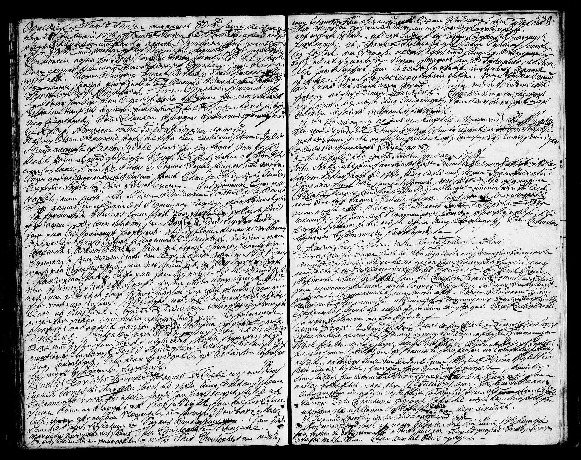 Vest-Telemark sorenskriveri, SAKO/A-134/F/Fa/L0040: Tingbok, 1789-1794, s. 530