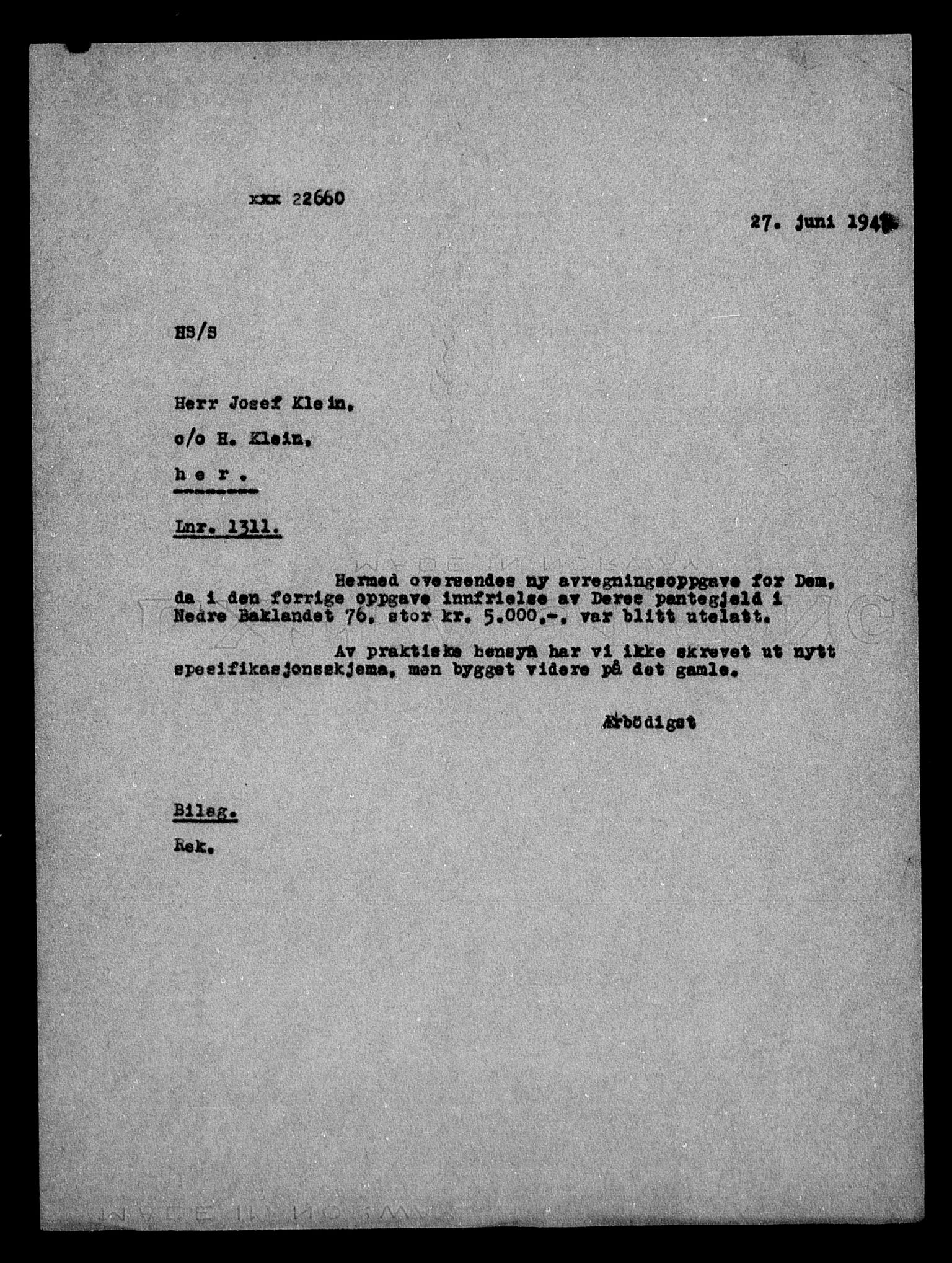 Justisdepartementet, Tilbakeføringskontoret for inndratte formuer, AV/RA-S-1564/H/Hc/Hca/L0902: --, 1945-1947, s. 31