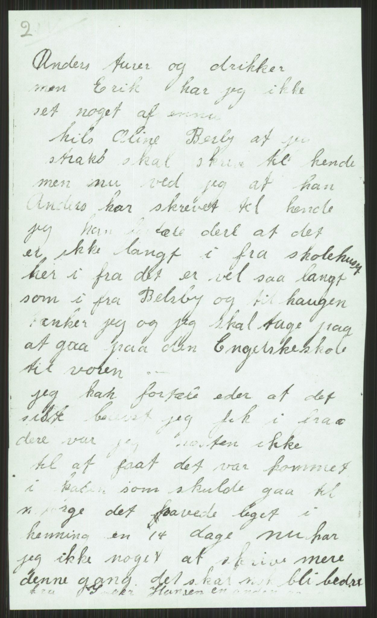 Samlinger til kildeutgivelse, Amerikabrevene, AV/RA-EA-4057/F/L0001: Innlån av ukjent proveniens. Innlån fra Østfold. Innlån fra Oslo: Bratvold - Garborgbrevene II, 1838-1914, s. 107