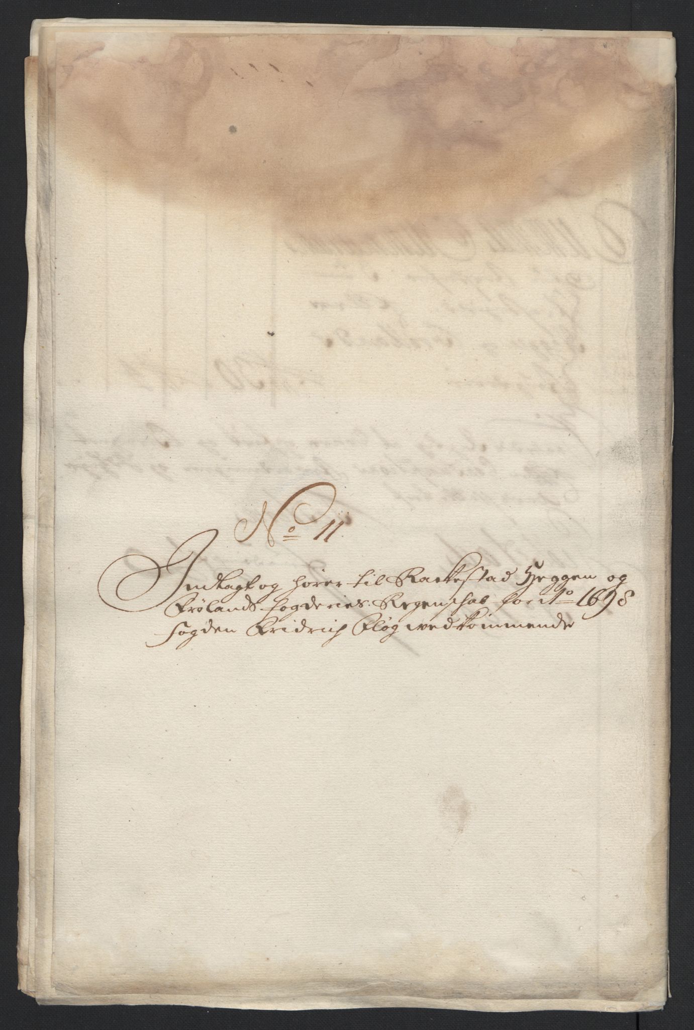 Rentekammeret inntil 1814, Reviderte regnskaper, Fogderegnskap, AV/RA-EA-4092/R07/L0288: Fogderegnskap Rakkestad, Heggen og Frøland, 1698, s. 237