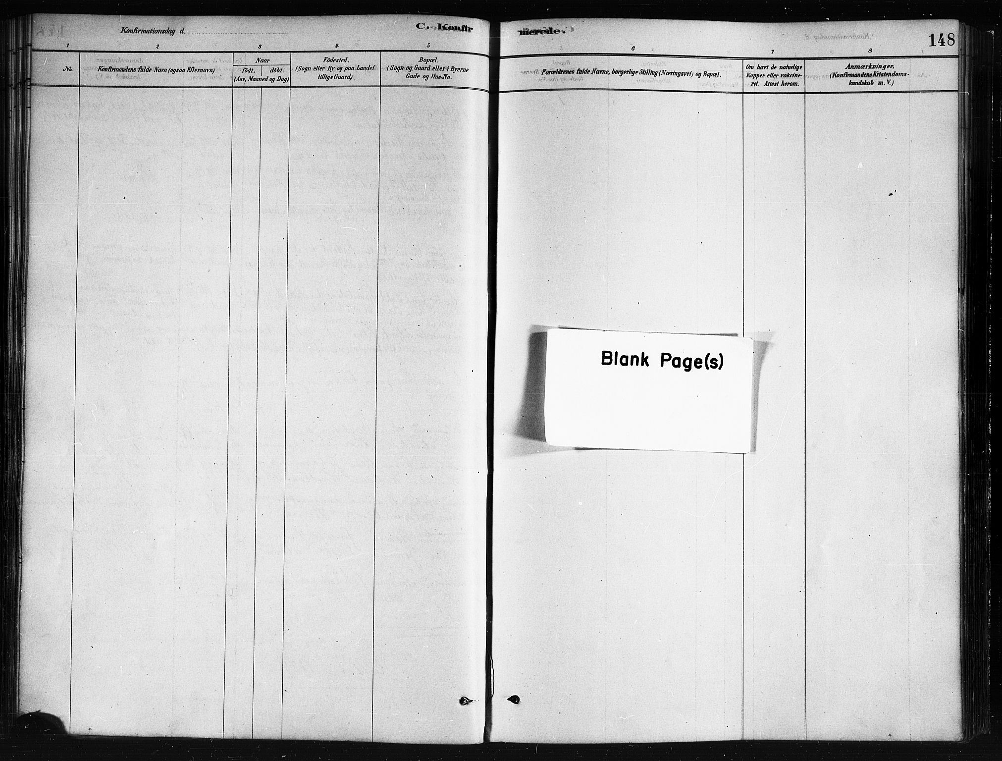 Ministerialprotokoller, klokkerbøker og fødselsregistre - Nordland, SAT/A-1459/893/L1335: Ministerialbok nr. 893A08 /2, 1878-1884, s. 148