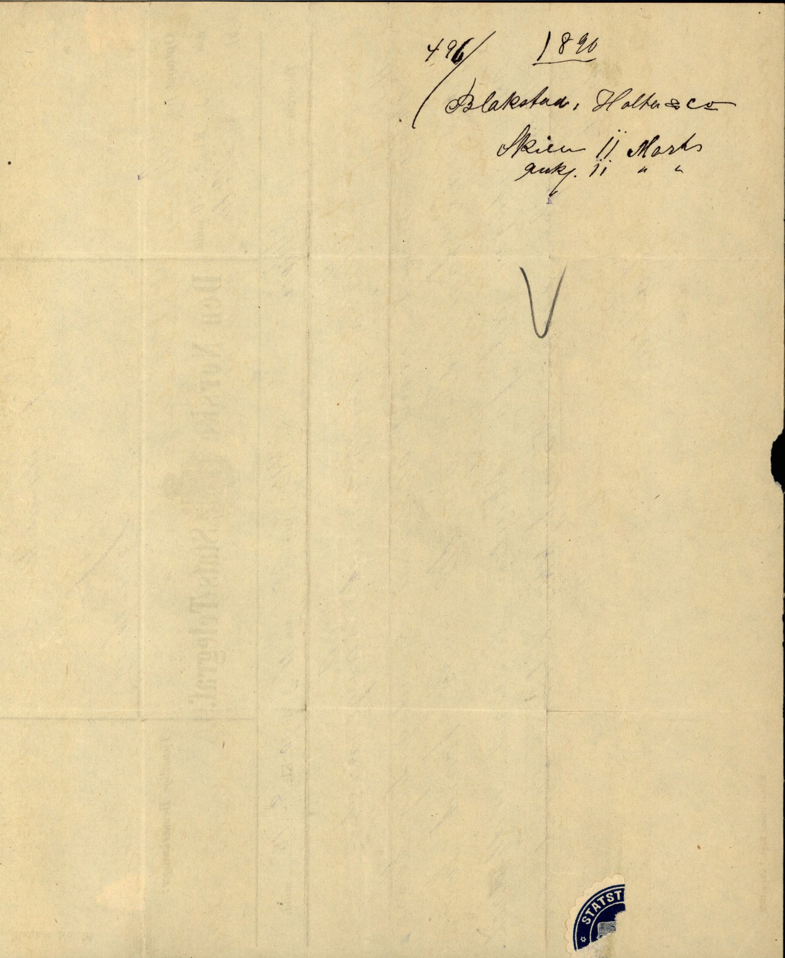 Pa 63 - Østlandske skibsassuranceforening, VEMU/A-1079/G/Ga/L0026/0002: Havaridokumenter / Dovre, Dictator, Ella, Elizabeth Morton, 1890, s. 137