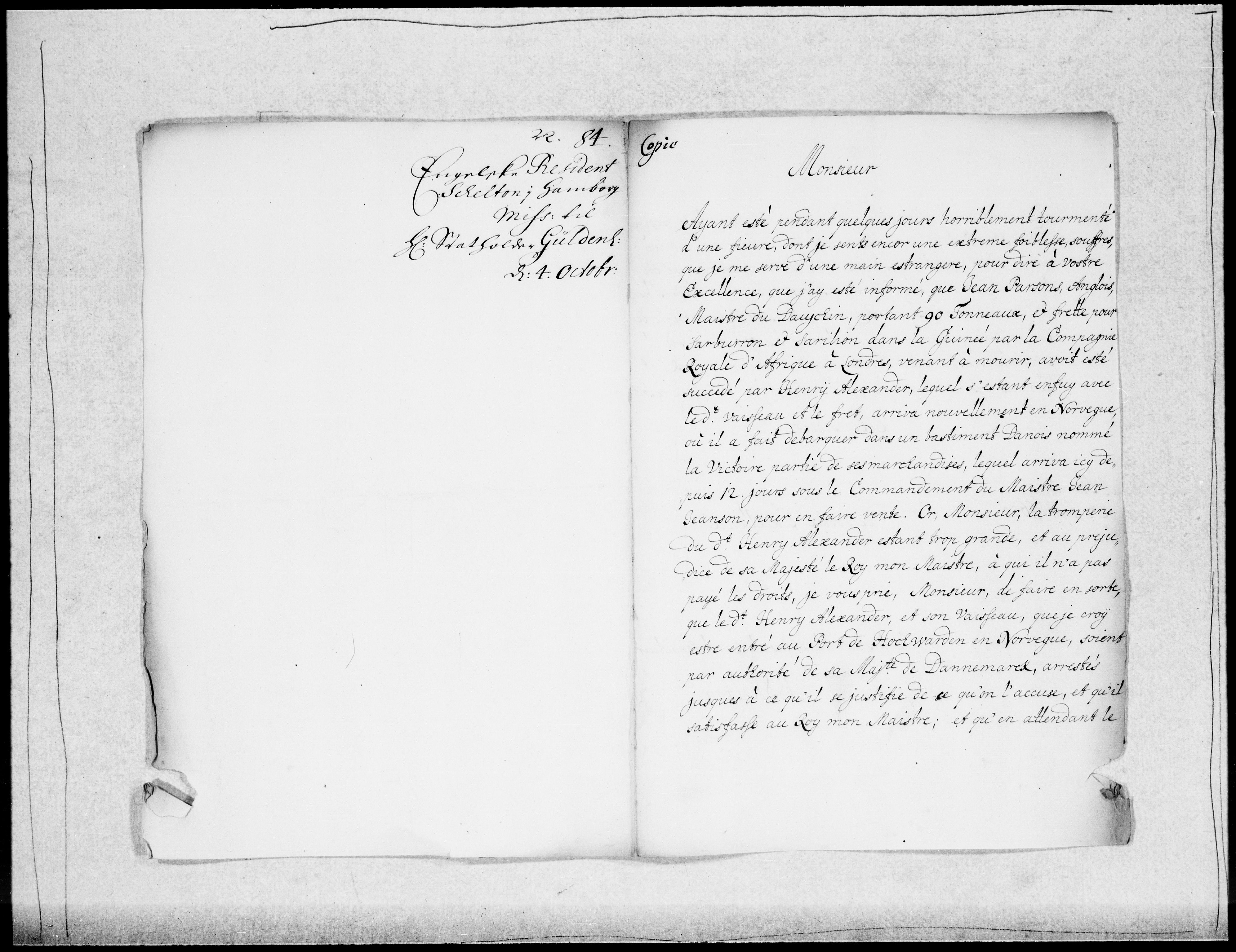 Danske Kanselli 1572-1799, AV/RA-EA-3023/F/Fc/Fcc/Fcca/L0037: Norske innlegg 1572-1799, 1684, s. 302