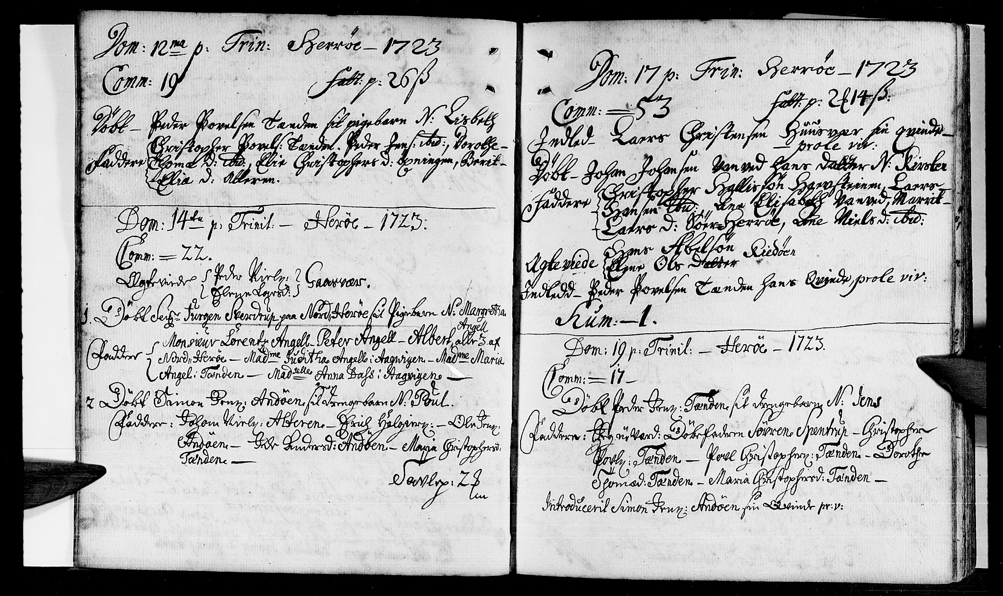 Ministerialprotokoller, klokkerbøker og fødselsregistre - Nordland, AV/SAT-A-1459/834/L0503: Ministerialbok nr. 834A01, 1714-1737