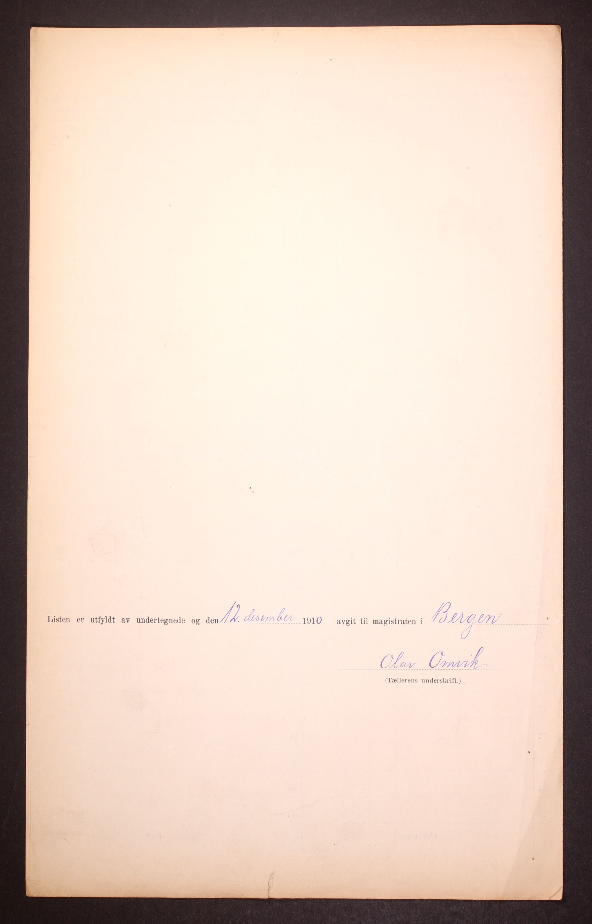 RA, Folketelling 1910 for 1301 Bergen kjøpstad, 1910, s. 19