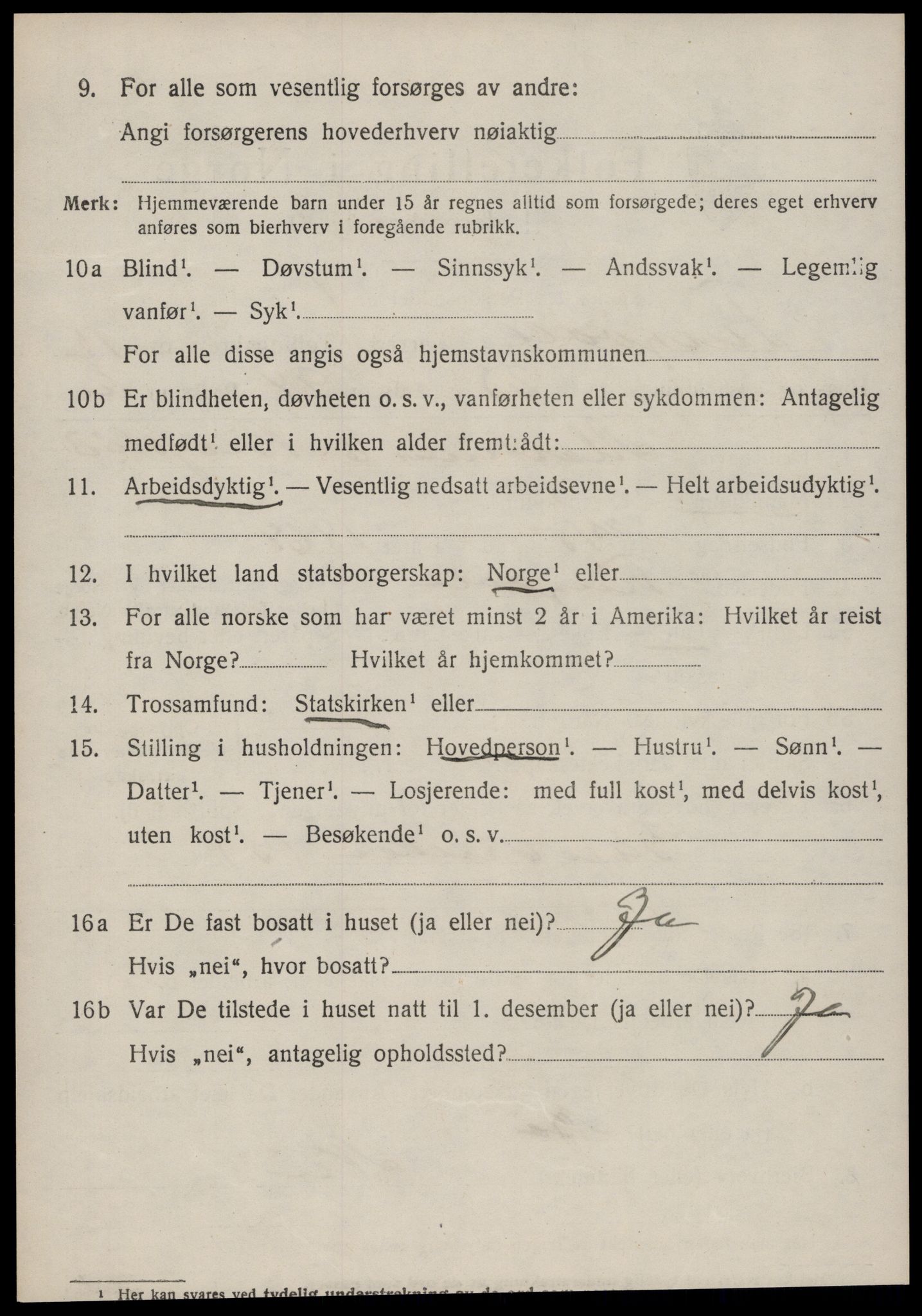 SAT, Folketelling 1920 for 1560 Tingvoll herred, 1920, s. 6253