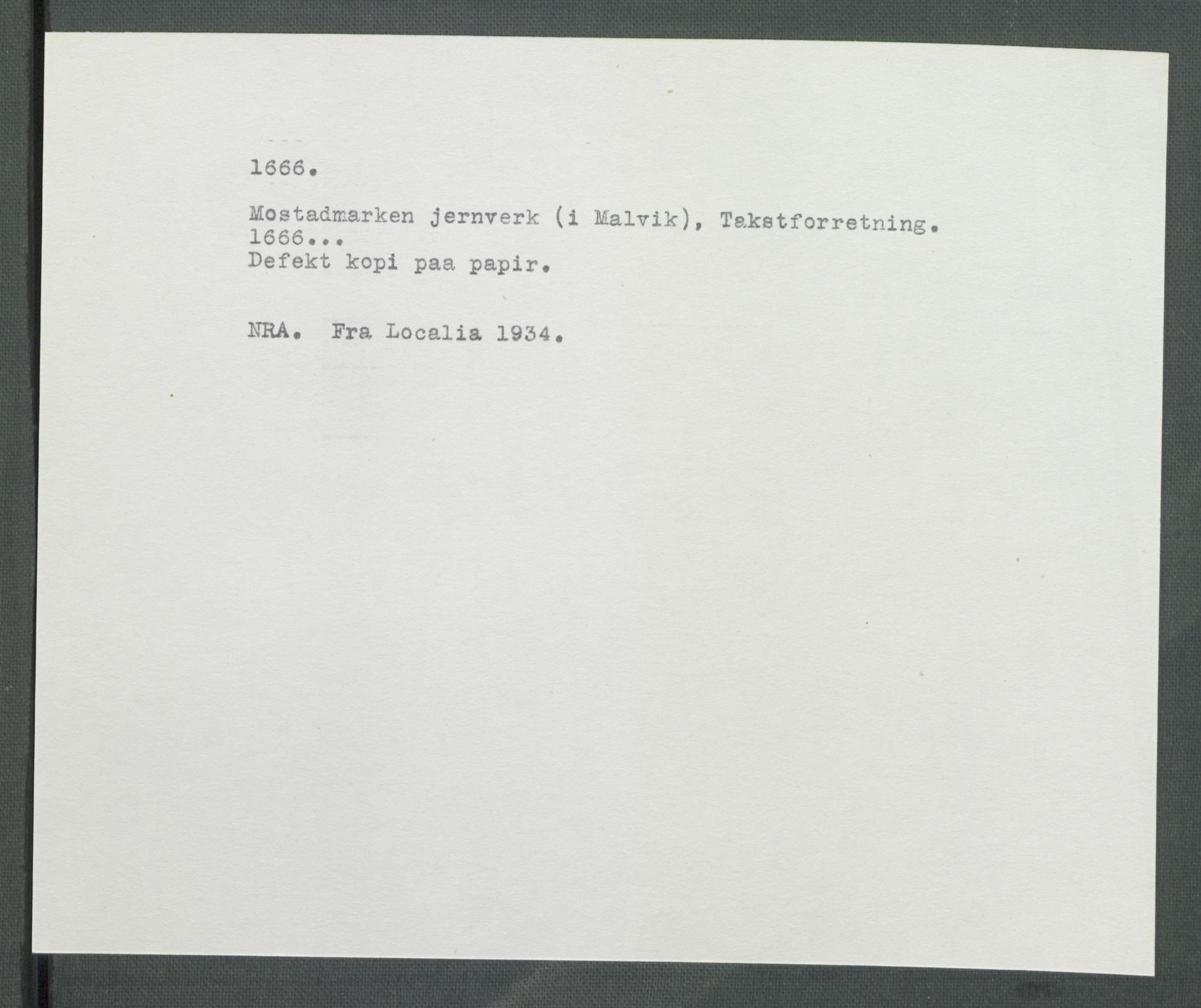 Riksarkivets diplomsamling, AV/RA-EA-5965/F02/L0170: Dokumenter, 1664-1666, s. 230