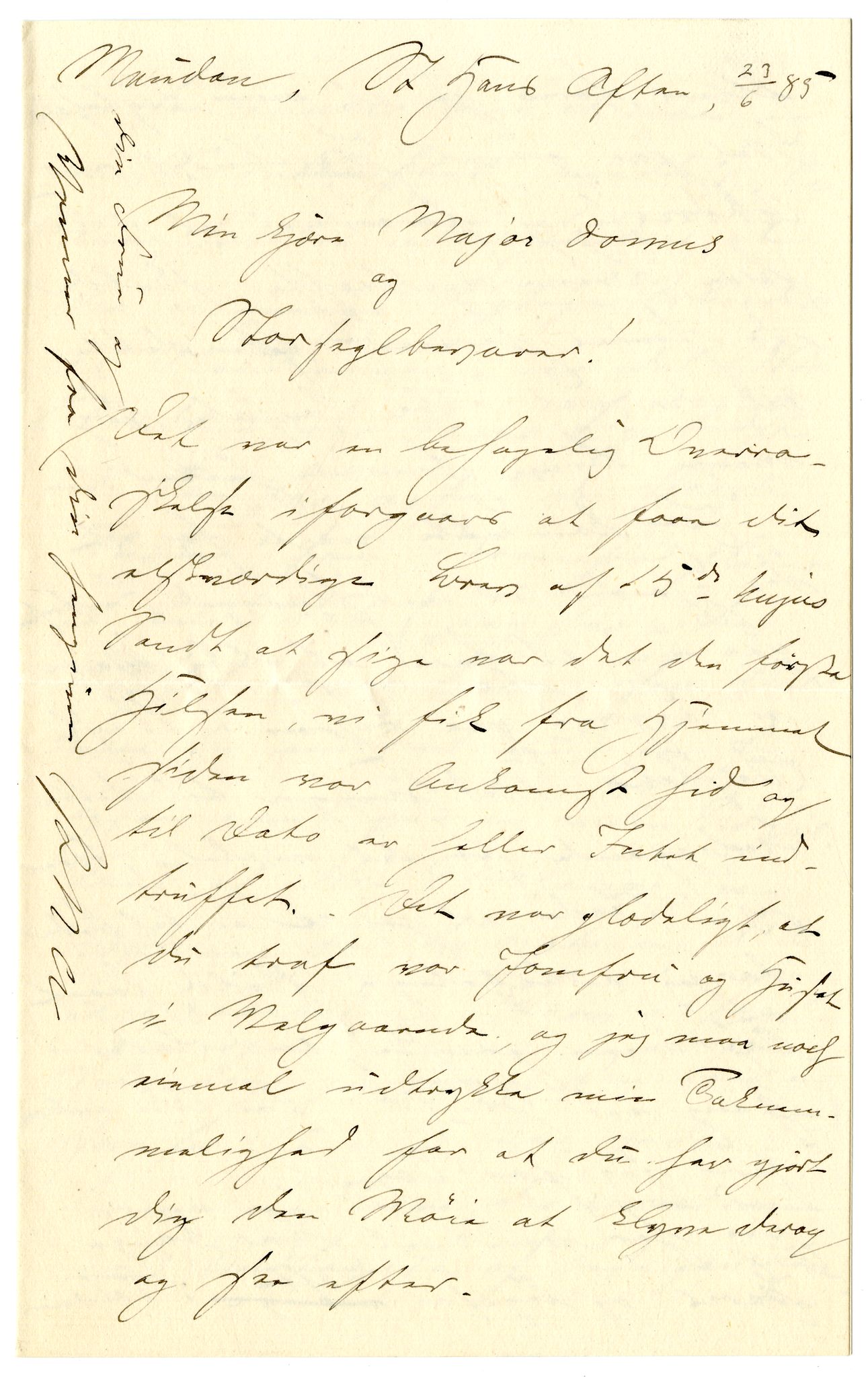 Diderik Maria Aalls brevsamling, NF/Ark-1023/F/L0001: D.M. Aalls brevsamling. A - B, 1738-1889, s. 554